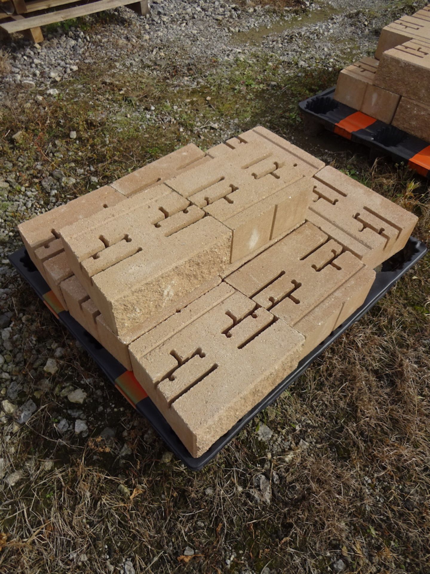 LOT: Assorted Concrete Block on (3) Pallets - Image 3 of 4