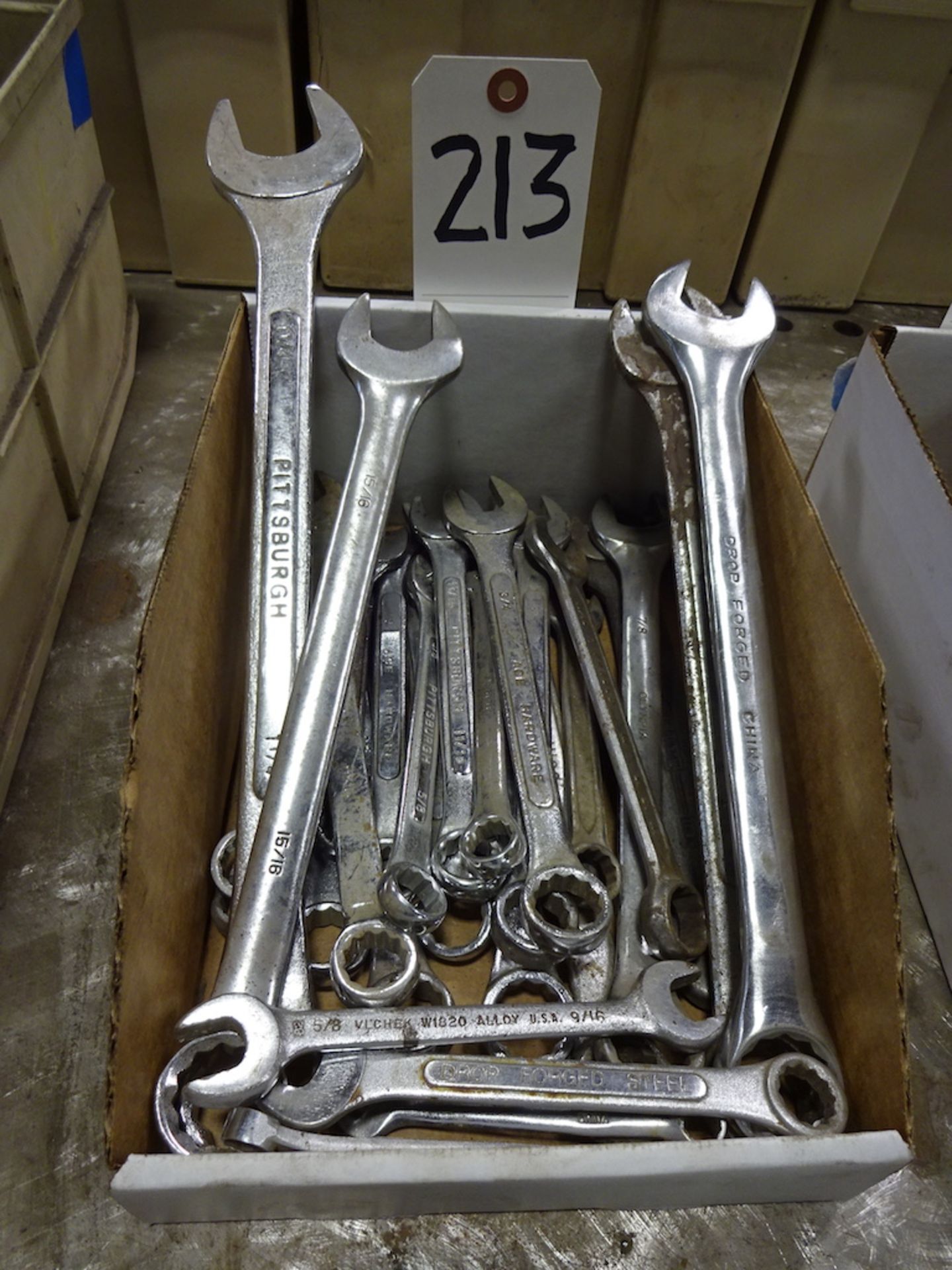 LOT: Assorted Open End Wrenches