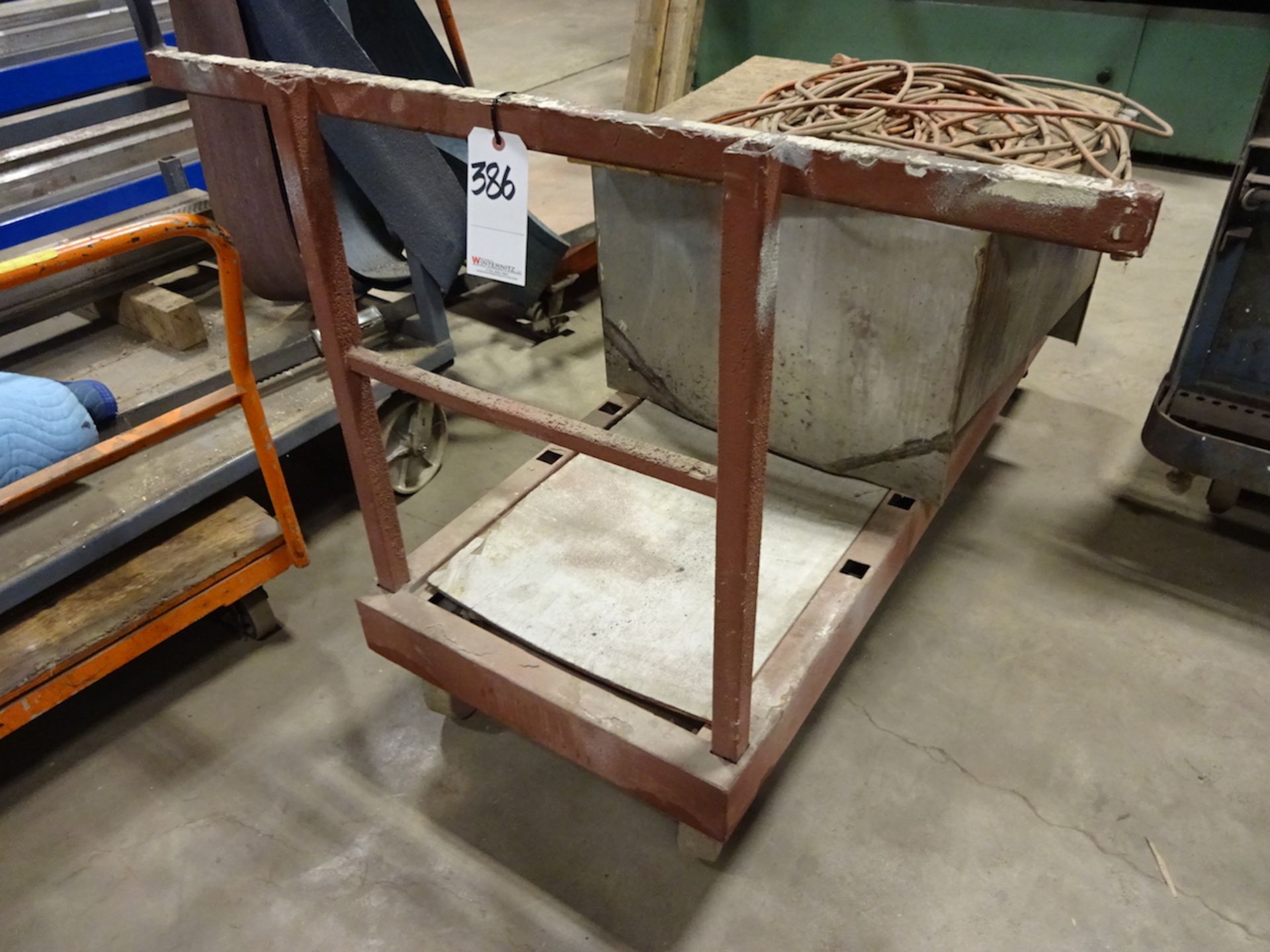 Steel Shop Cart