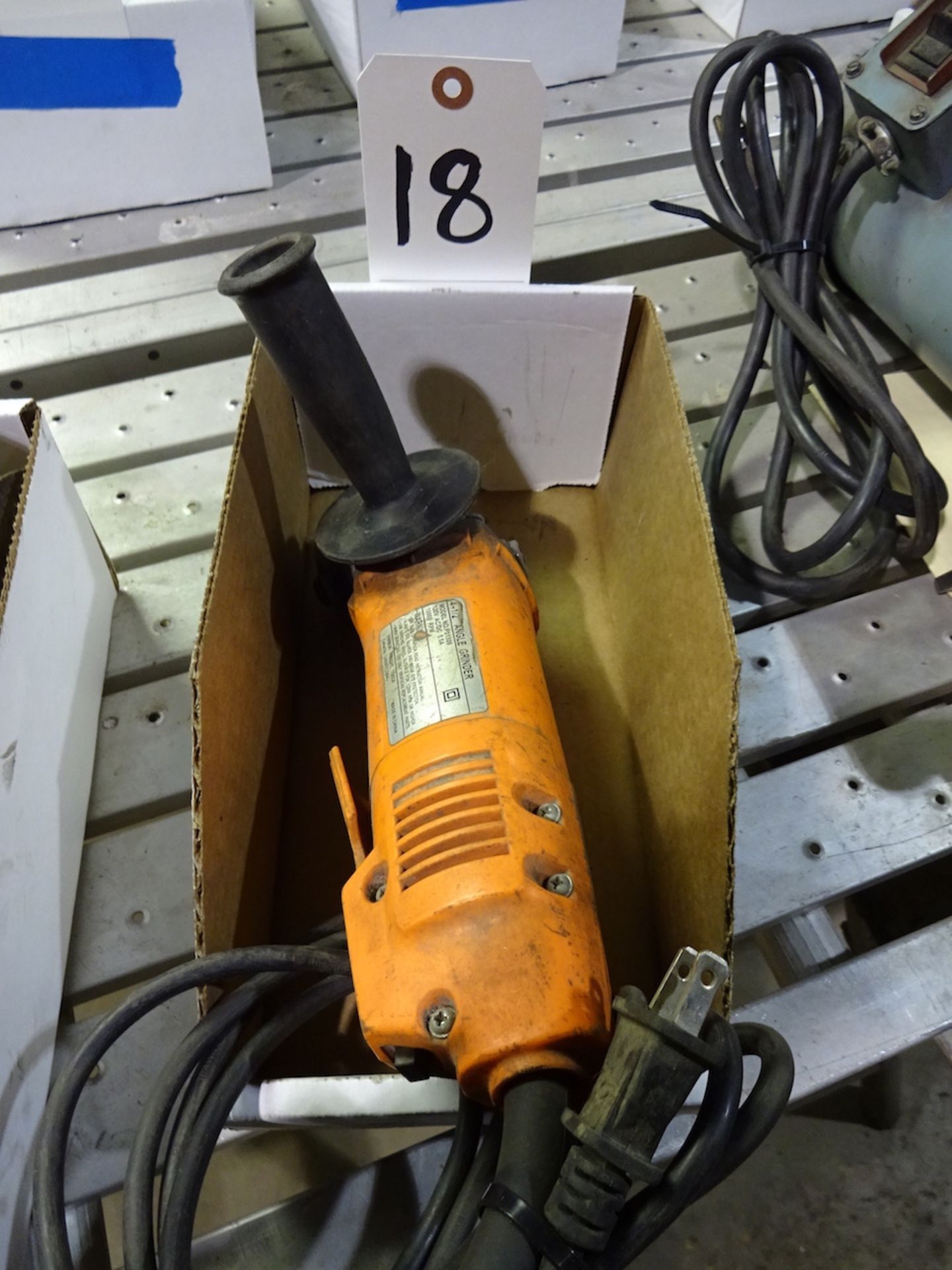 Chicago Electric Industrial 4-1/2 in. Angle Grinder