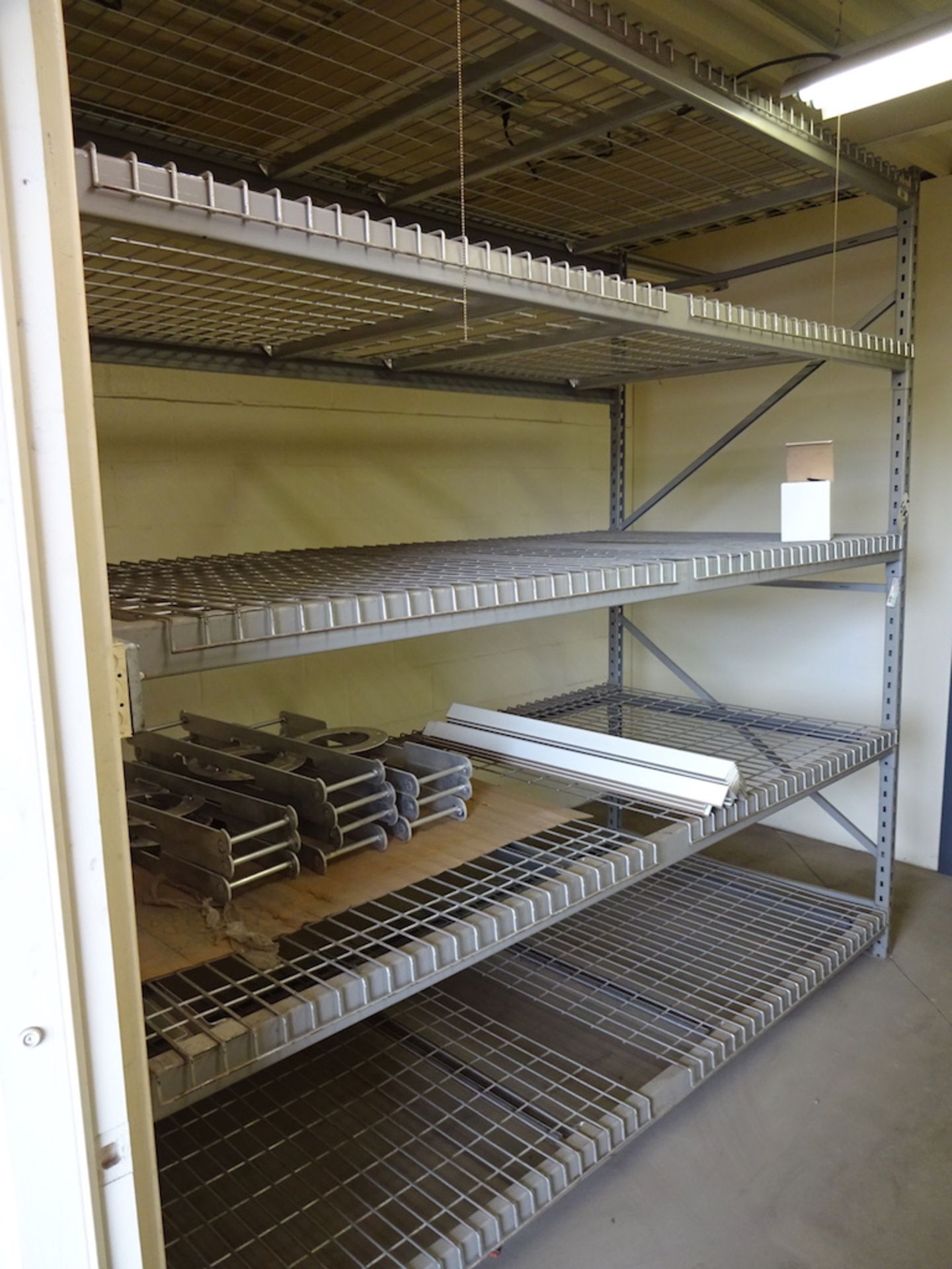 (1) Section Storage Rack with Wire Mesh Decking - Image 2 of 2