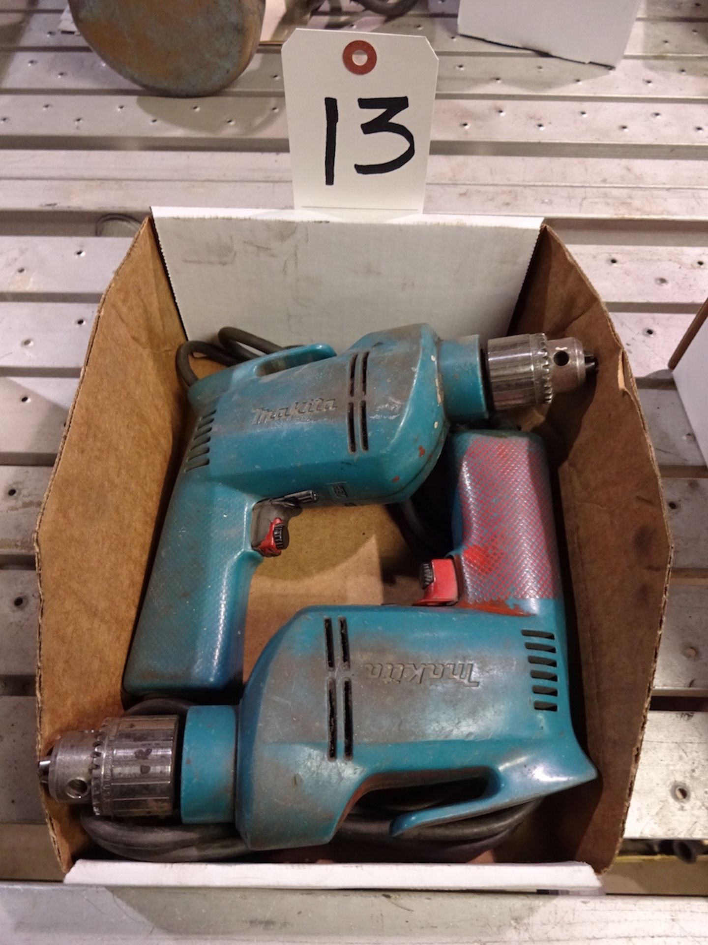 LOT: (2) Makita Electric Drills