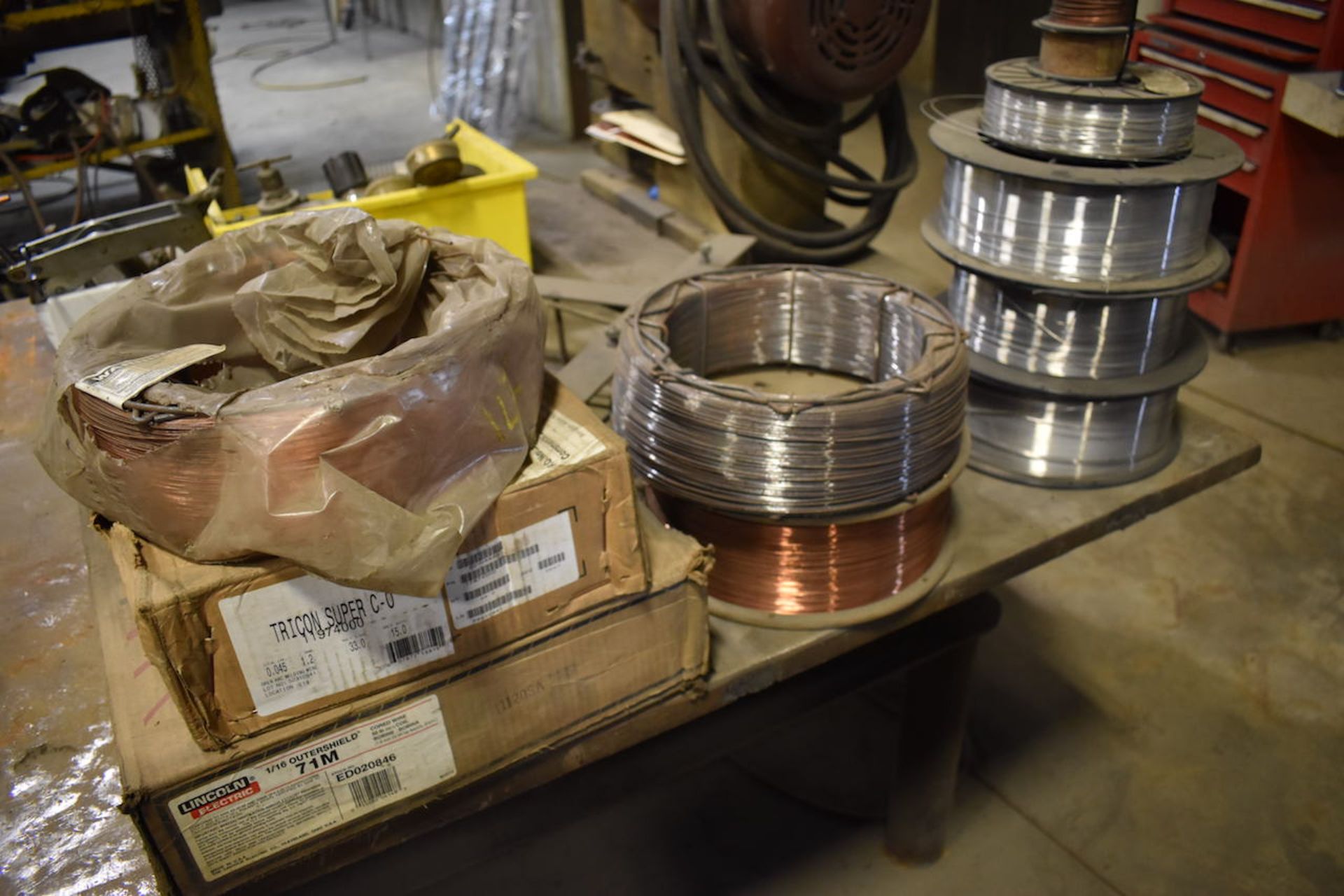 LOT: Assorted Welding Wire