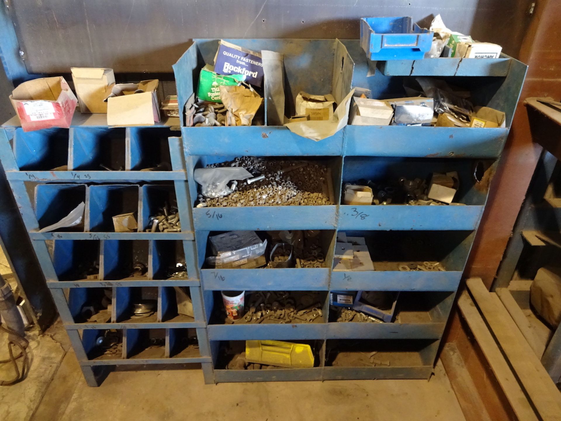 LOT: Assorted Hardware with Shelving - Image 5 of 6