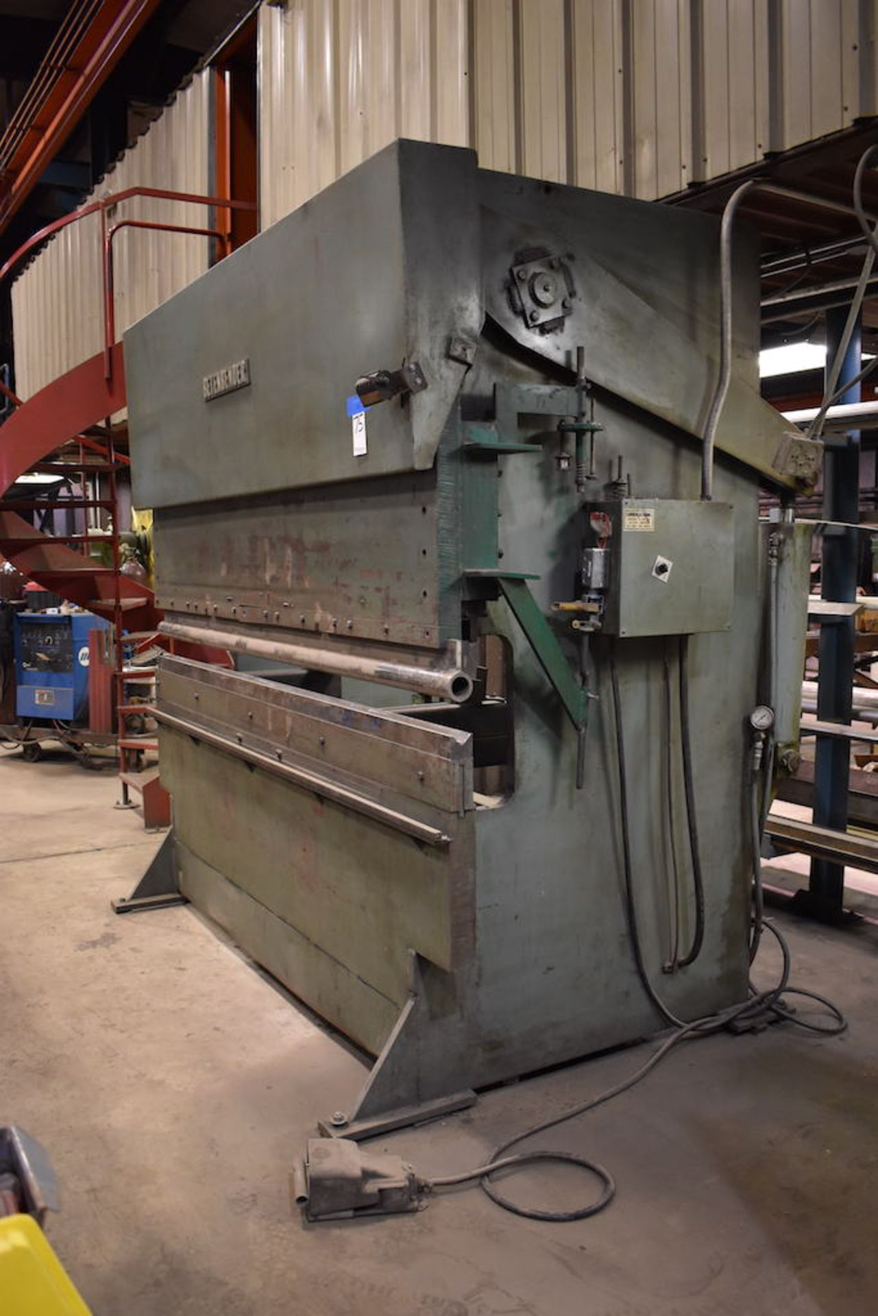 Betenbender 120 Ton x 8 ft. Hydraulic Press Brake, S/N 1479