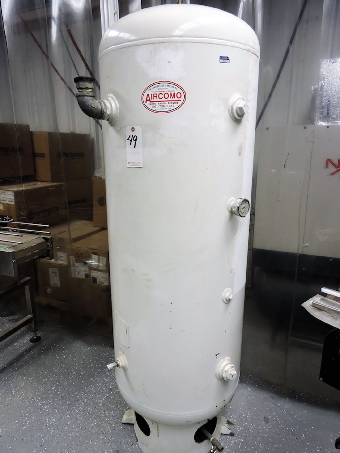 MANCHESTER AIRCOMO 120 GALLON AIR TANK