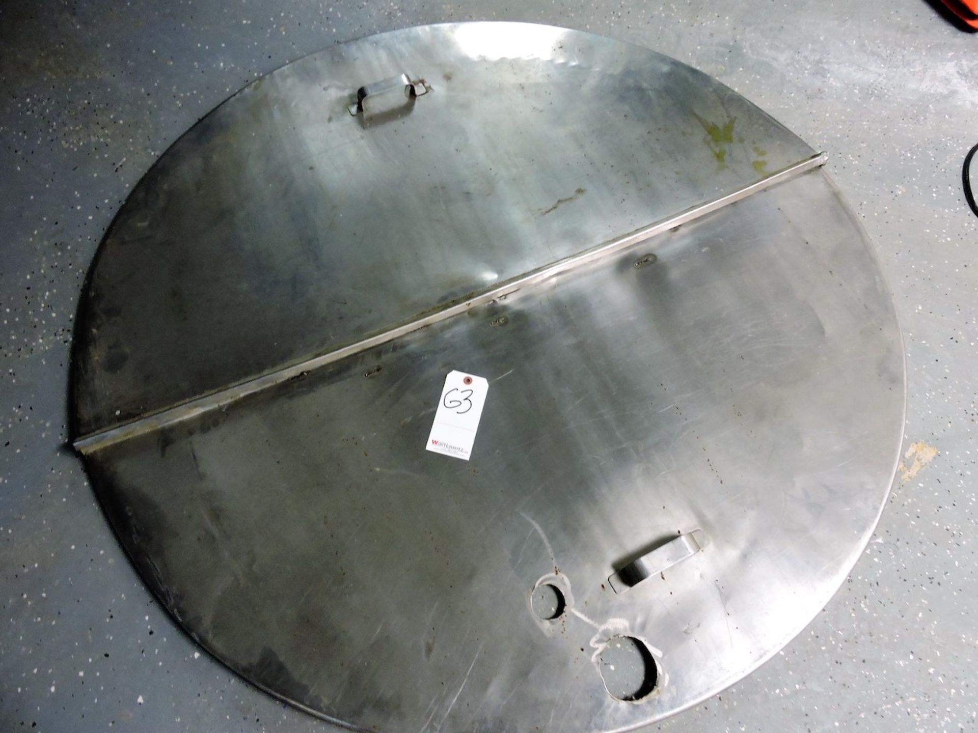 STAINLESS STEEL TANK COVER