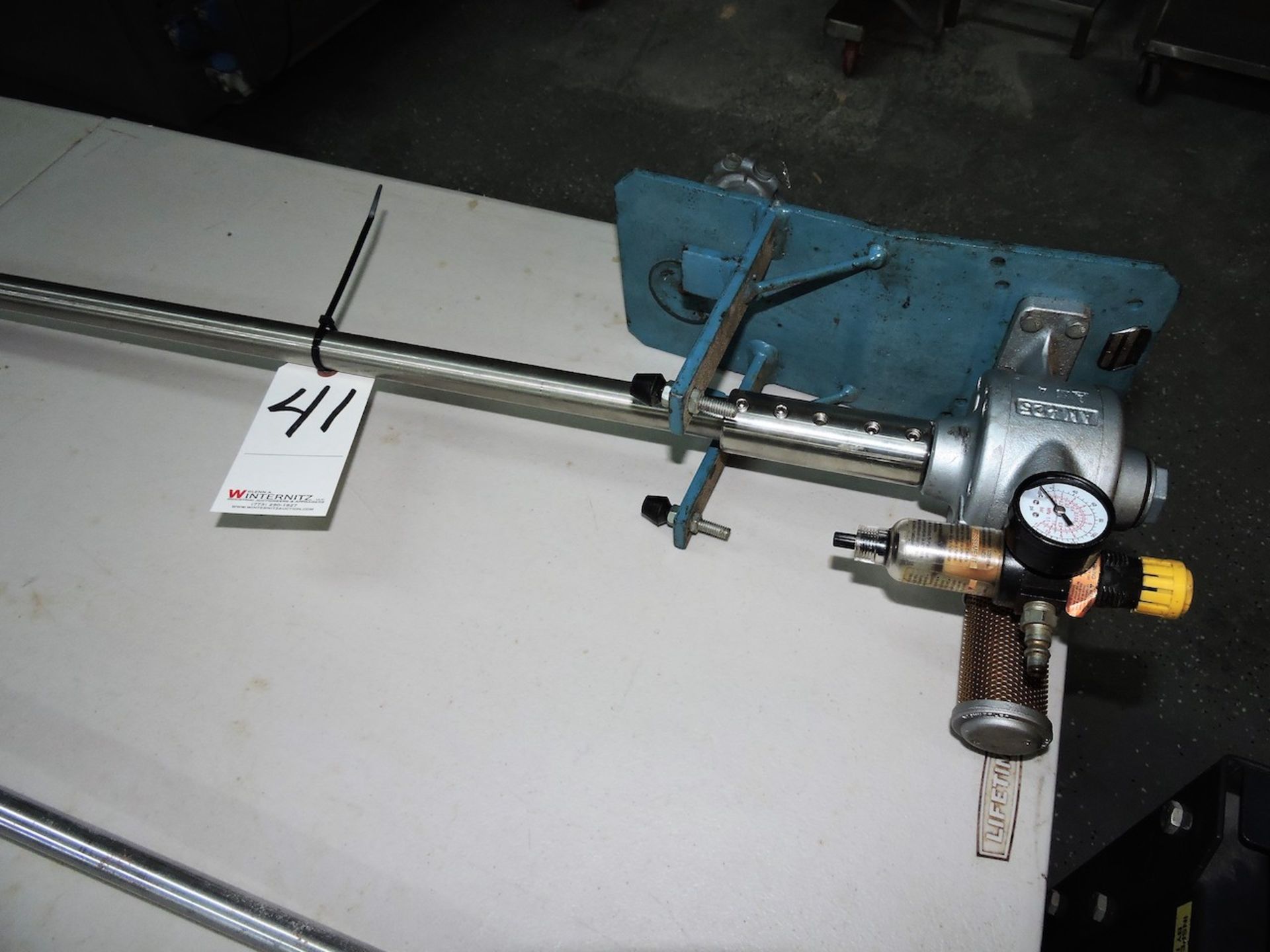 PNEUMATIC MIXER 74” SHAFT