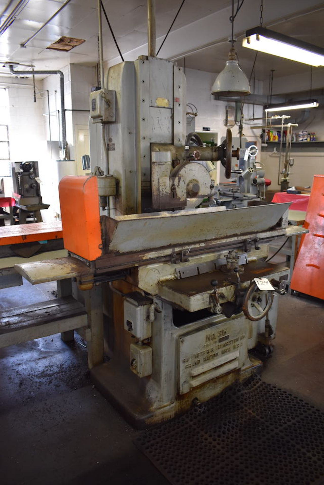 Gallmeyer & Livingston Grand Rapids No. 35 8 in. x 24 in. Hydraulic Surface Grinder, S/N S-35582- - Image 2 of 6