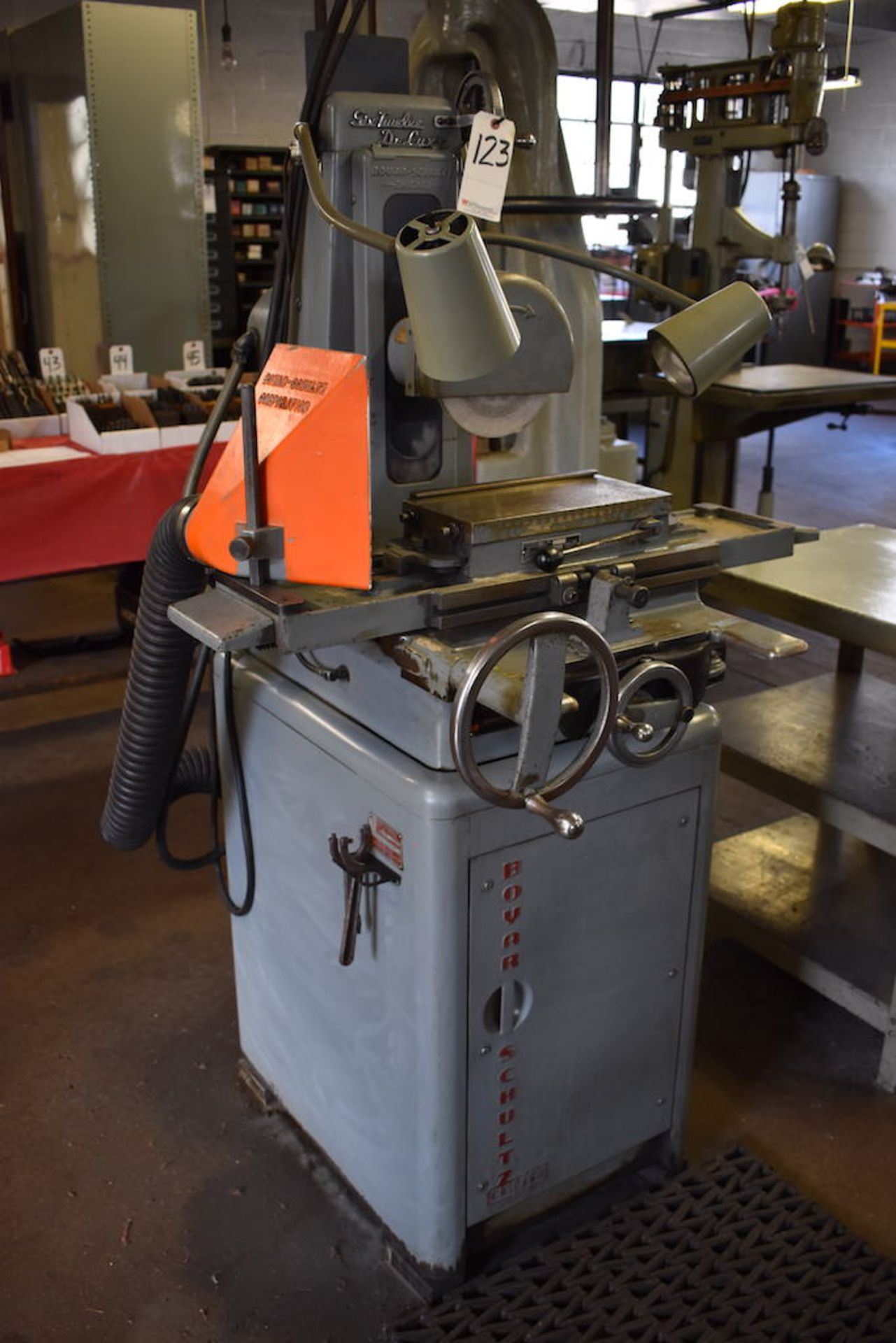 Boyar Schultz 6 in. x 12 in. Model 612 Deluxe Hand Feed Surface Grinder, S/N 20882, 1 HP AC Motor on - Image 2 of 3