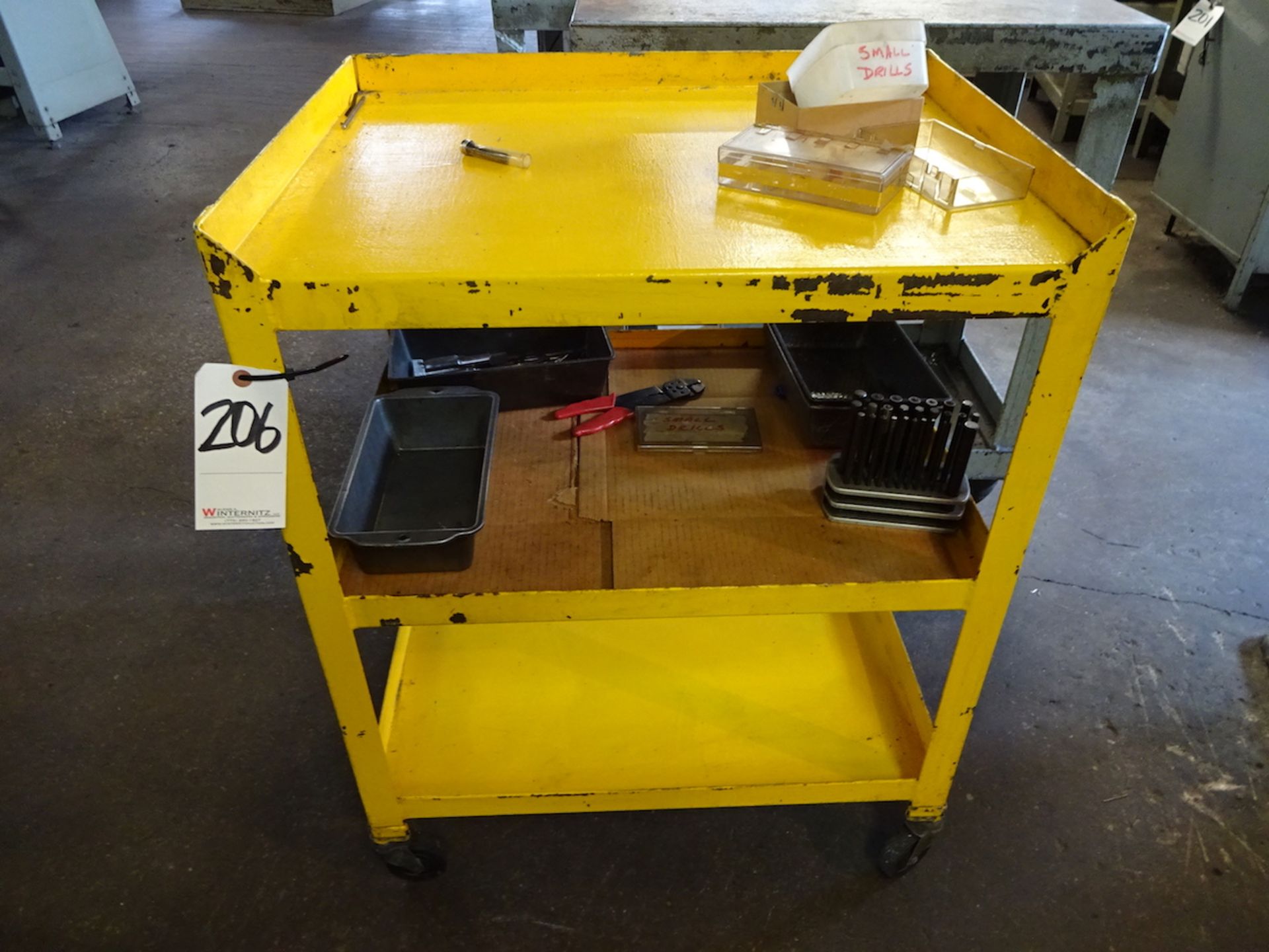 Steel Shop Cart