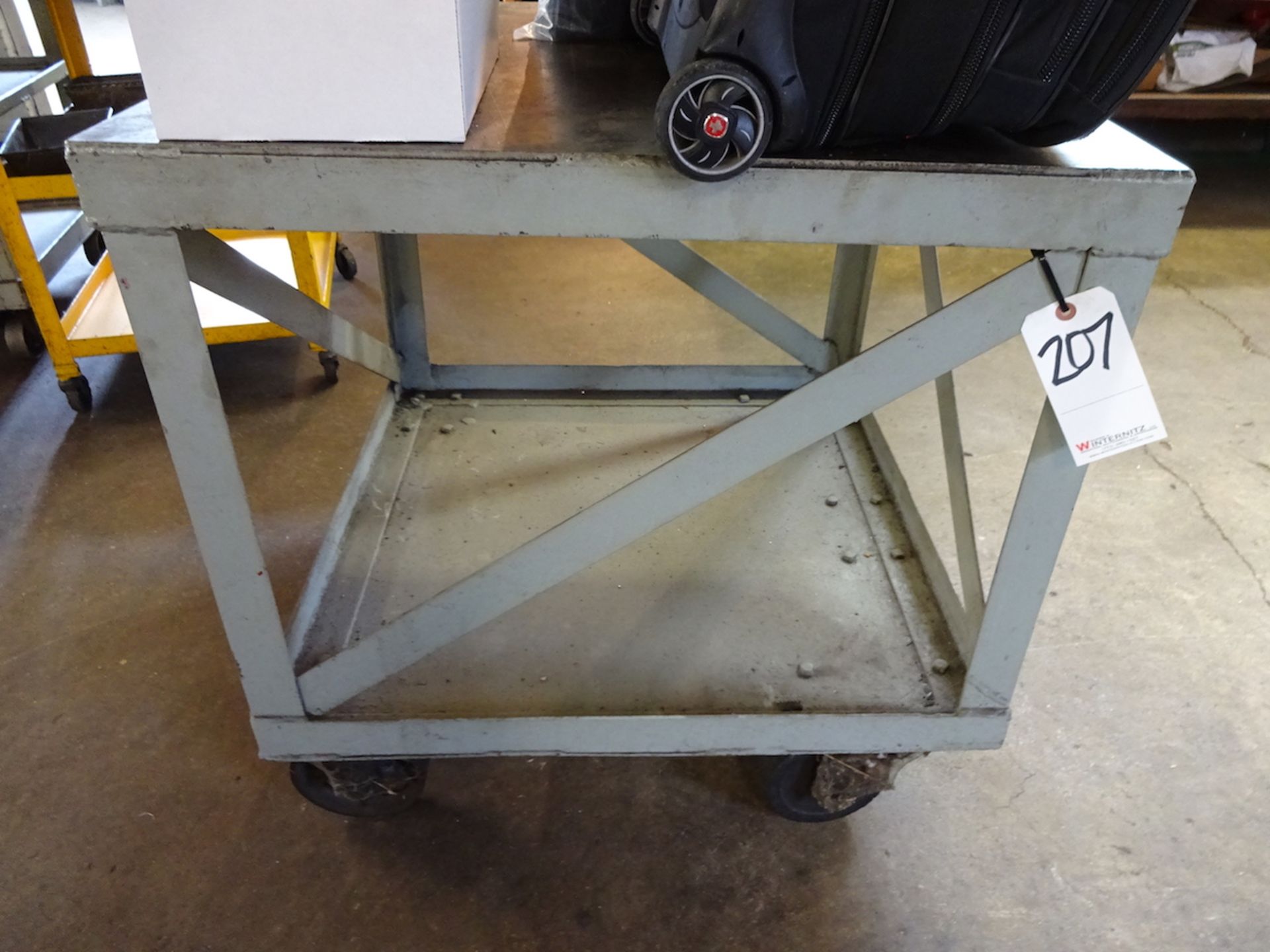 30 in. x 30 in. Steel Shop Cart