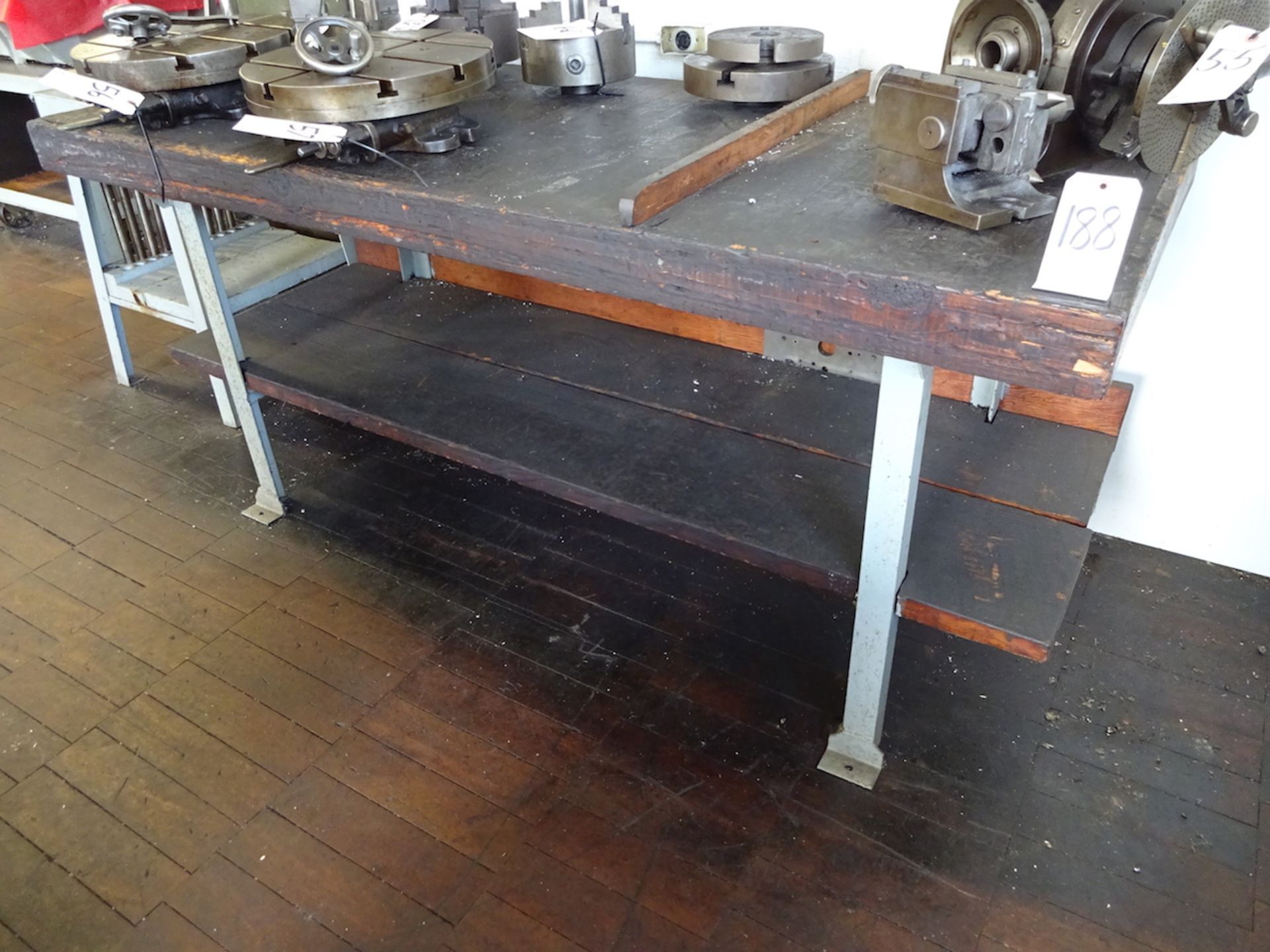 31-1/2 in. x 72 in. (approx.) Wood Top Work Bench