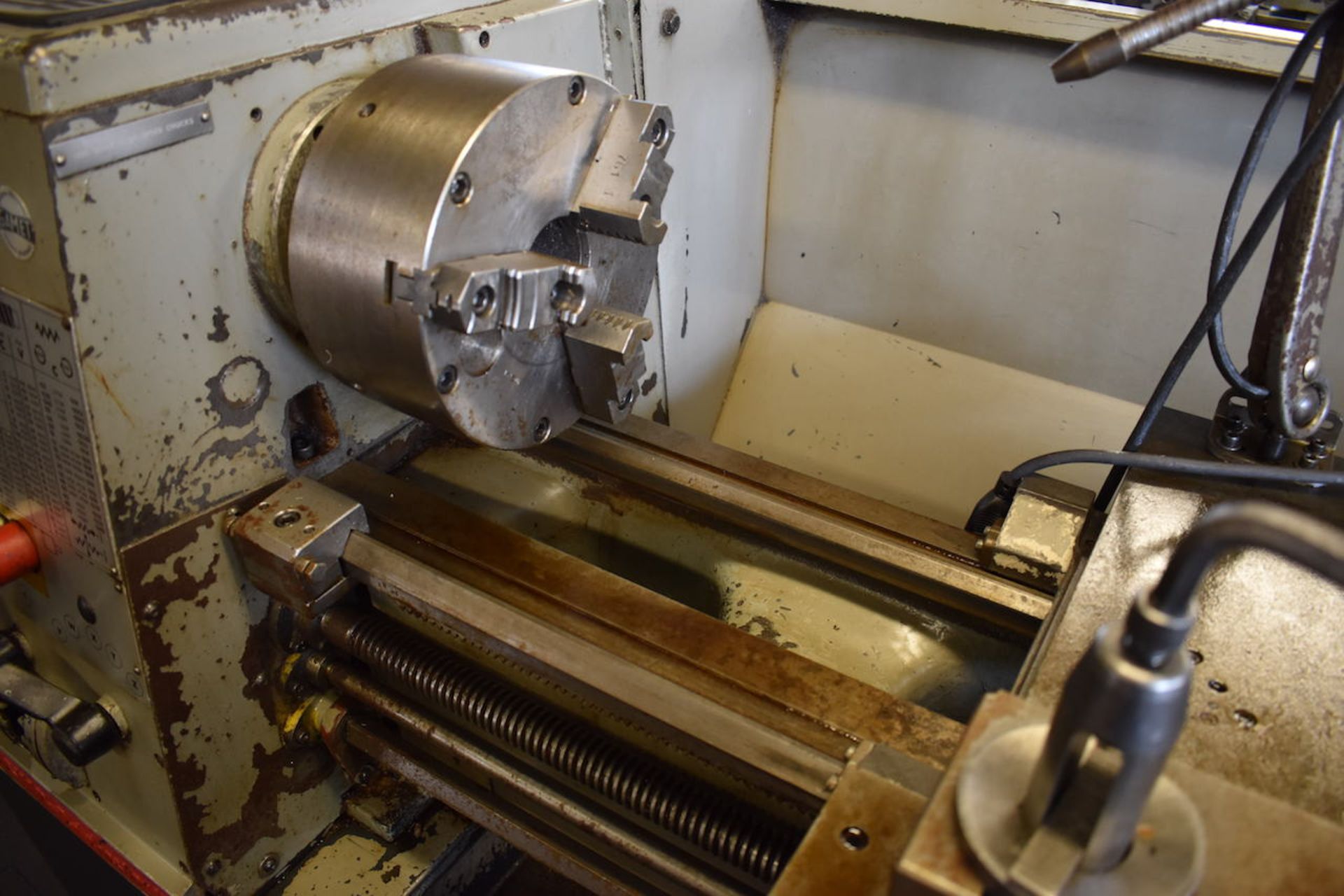 Clausing Colchester 13 in. x 40 in. (approx.) Engine Lathe, S/N 5/0014/12971DD, 30 - 2500 RPM, - Image 3 of 6