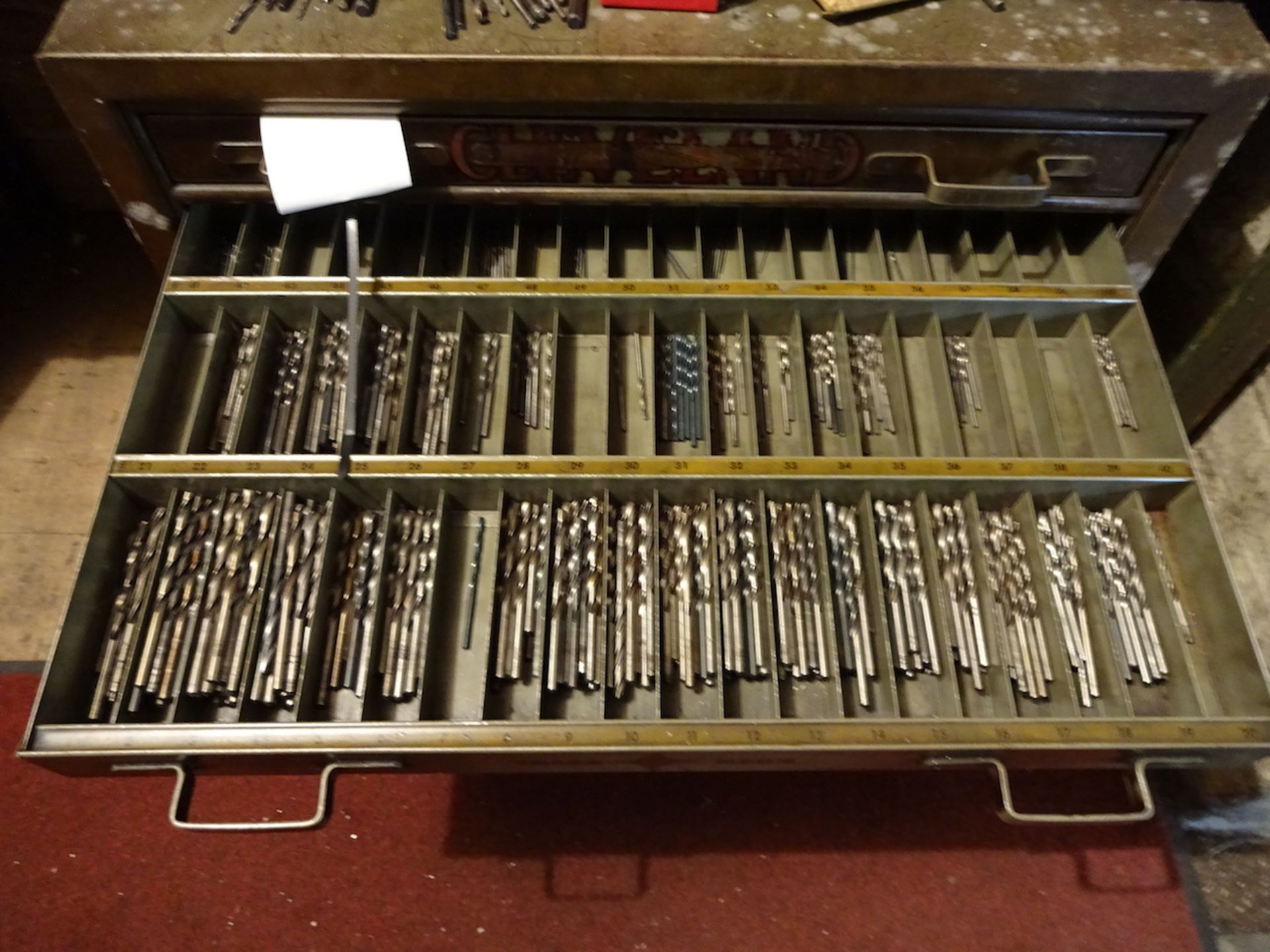 LOT: Drill Cabinet with Drills - Image 3 of 5