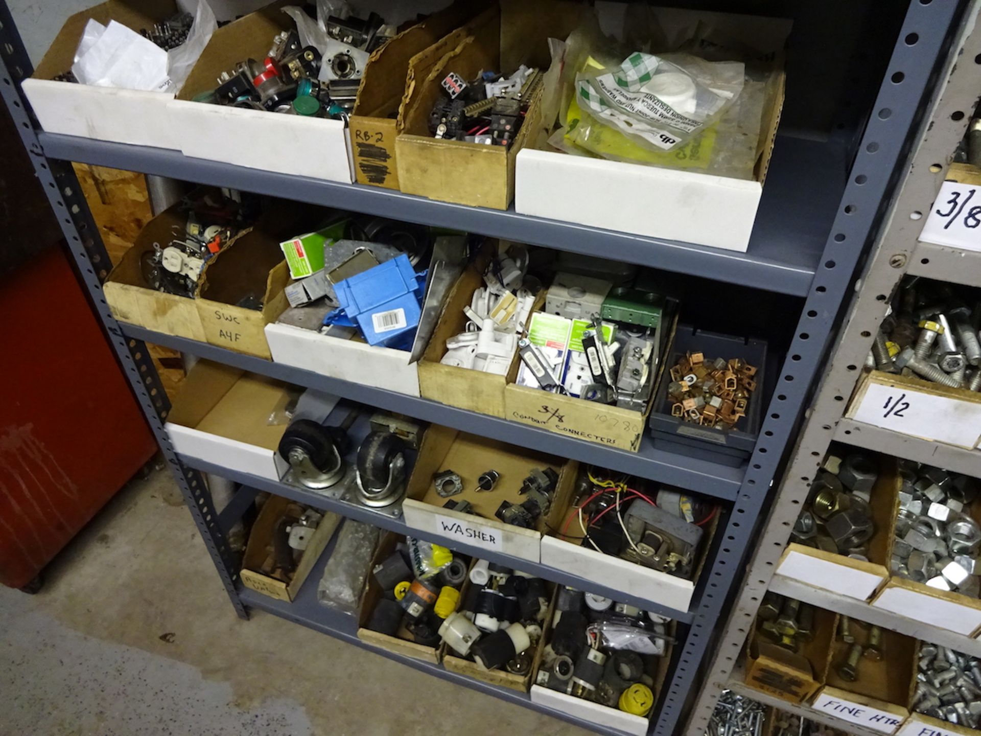 LOT: ASSORTED ELECTRICAL PARTS & HARDWARE - Image 3 of 4