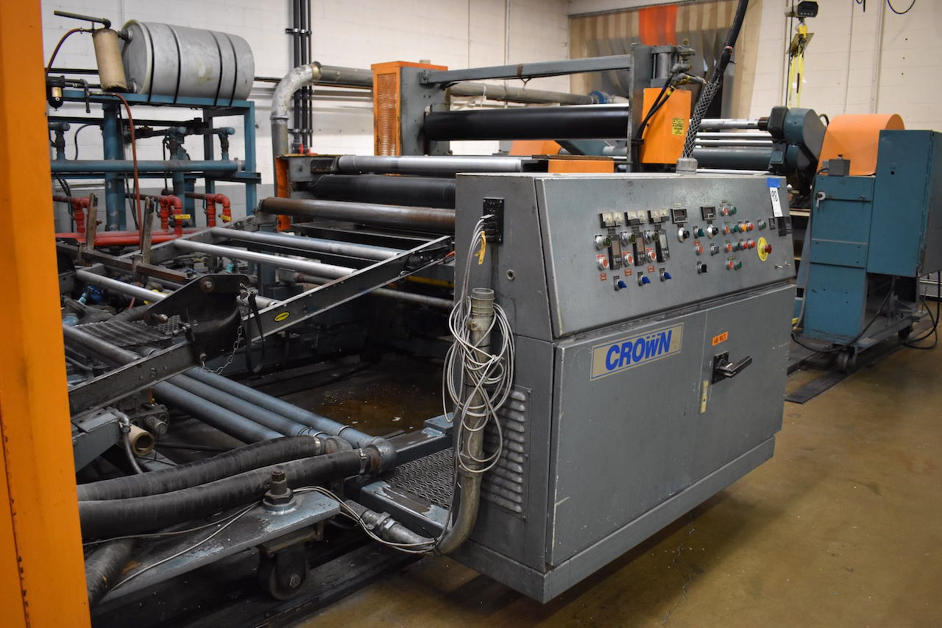 CROWN 48” MODEL EXT 4.5 4.5” PLASTIC PET EXTRUSION LINE: CROWN EXTRUDER S/N 1811 (2014), - Image 12 of 22