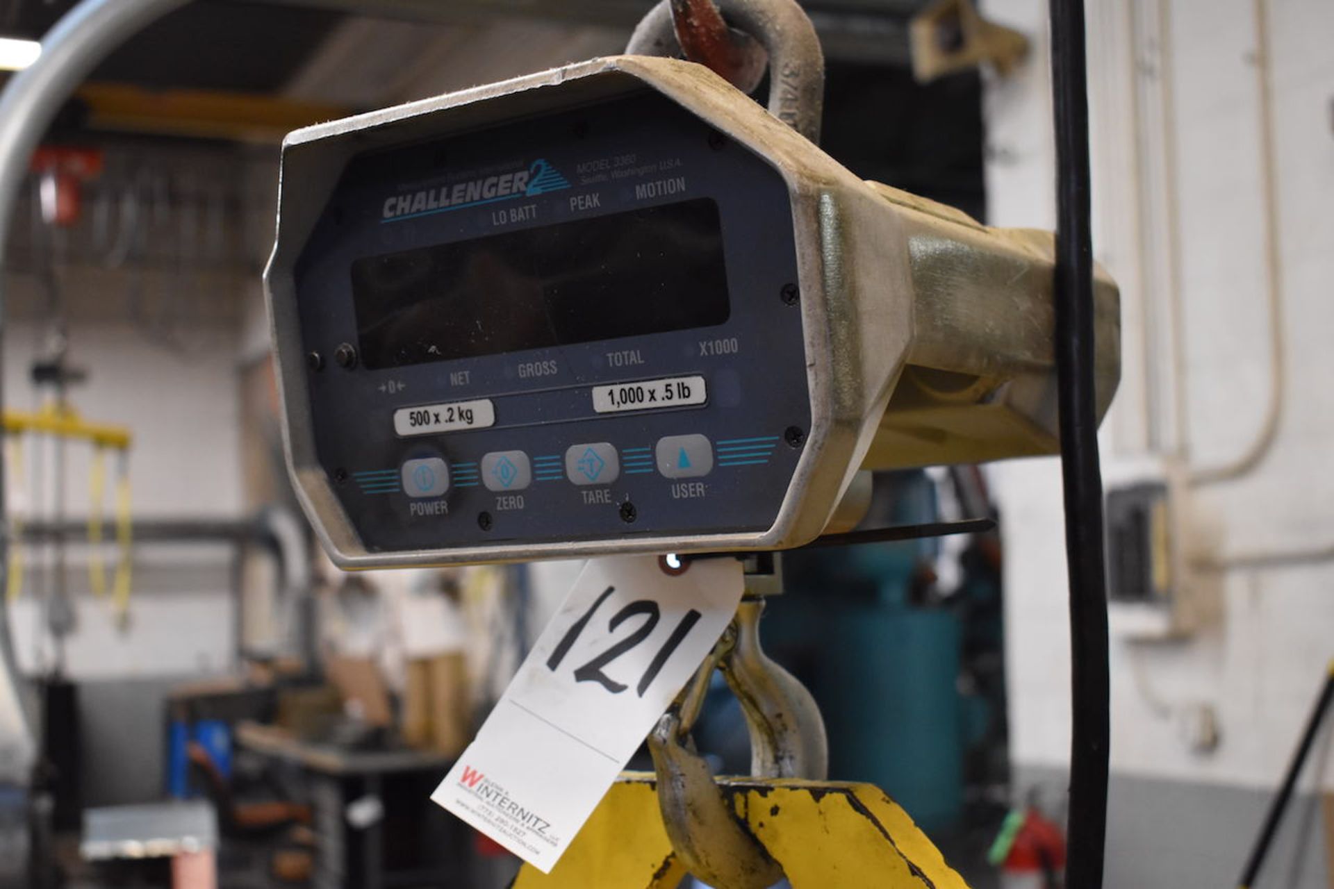 MEASUREMENT SYSTEMS INTERNATIONAL MODEL CHALLENGER 2 DIGITAL CRANE SCALE