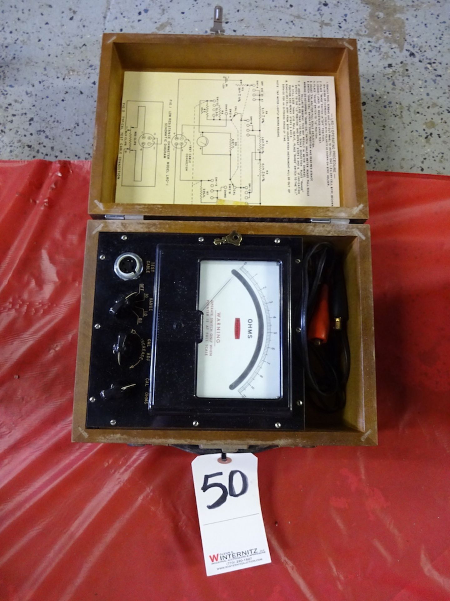 BECKMAN OHM METER