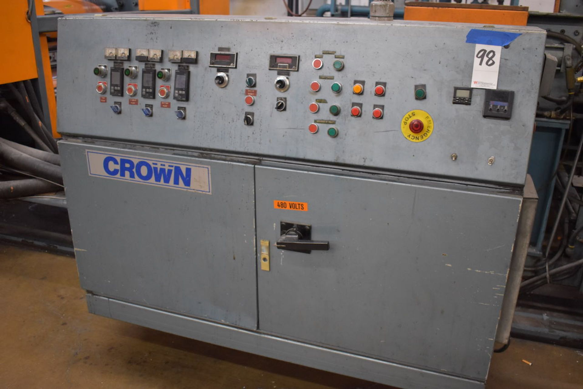 CROWN 48” MODEL EXT 4.5 4.5” PLASTIC PET EXTRUSION LINE: CROWN EXTRUDER S/N 1811 (2014), - Image 22 of 22