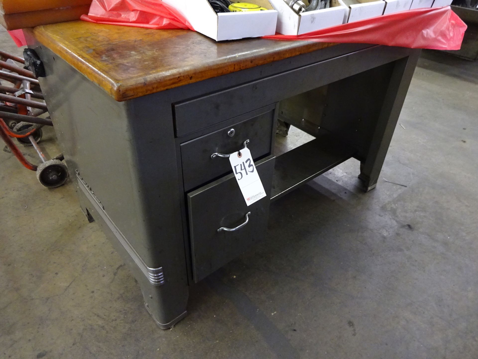 Steel Desk