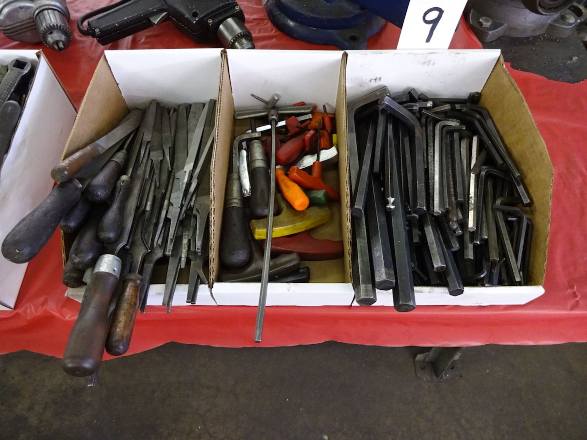 LOT: Assorted Files & Allen Wrenches