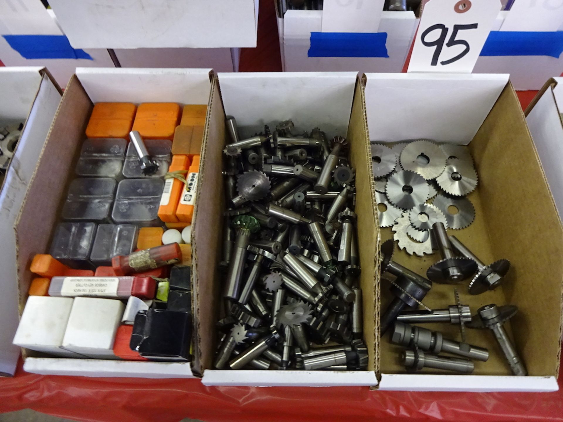 LOT: Assorted Milling Cutters in (3) Boxes