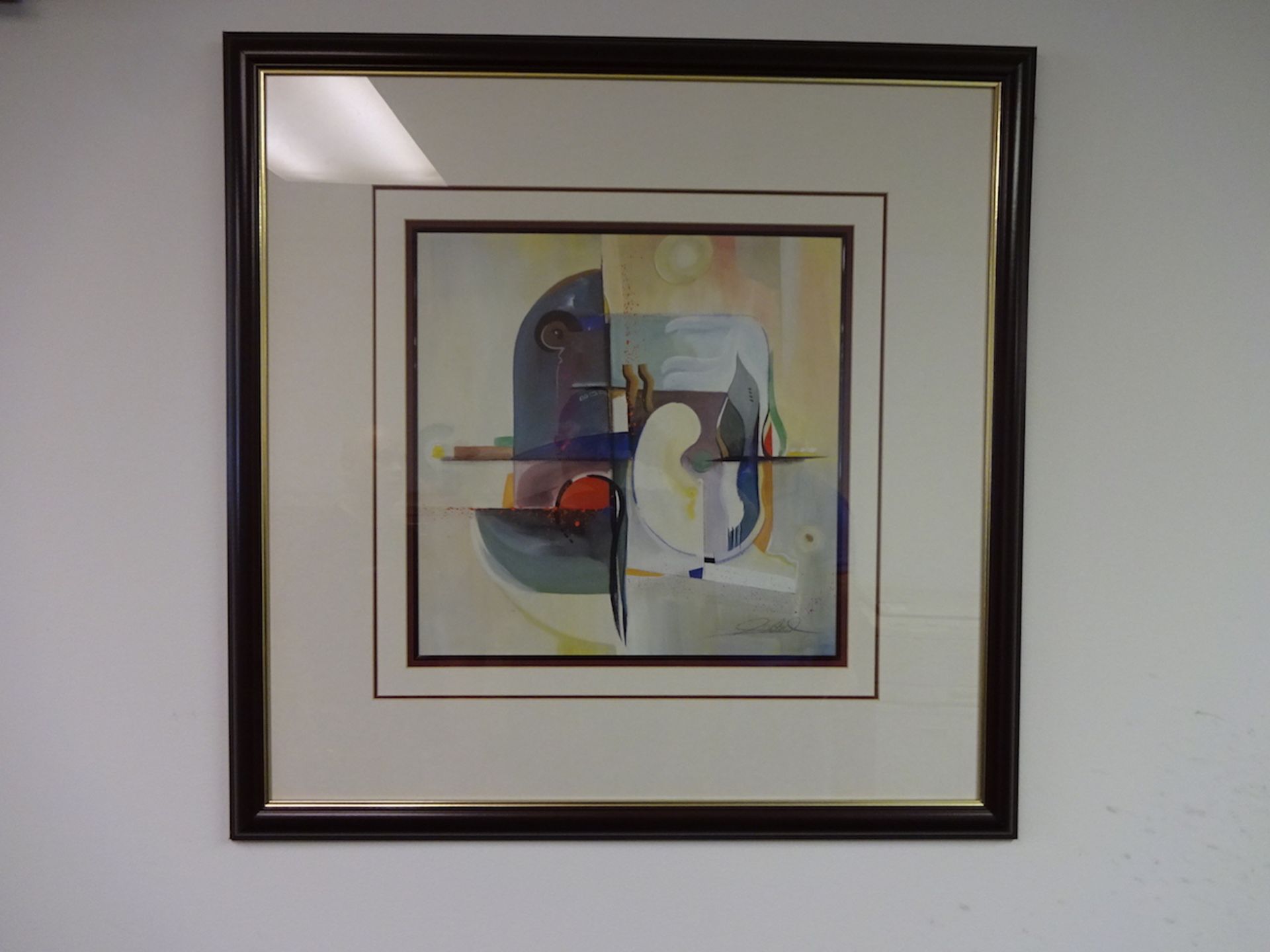 LOT: (7) Framed Artwork Pieces - Image 5 of 7