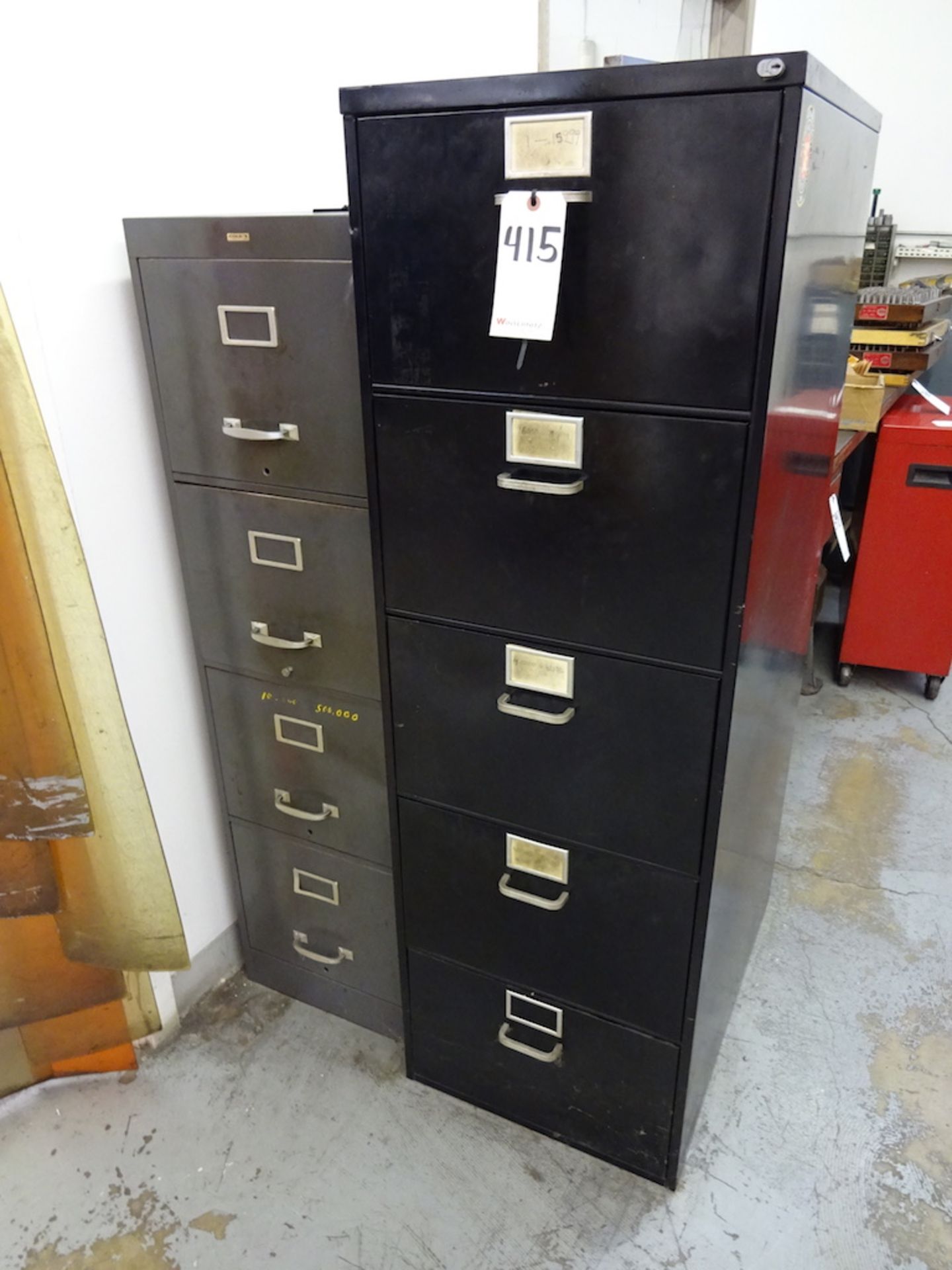 LOT: (2) Assorted File Cabinets