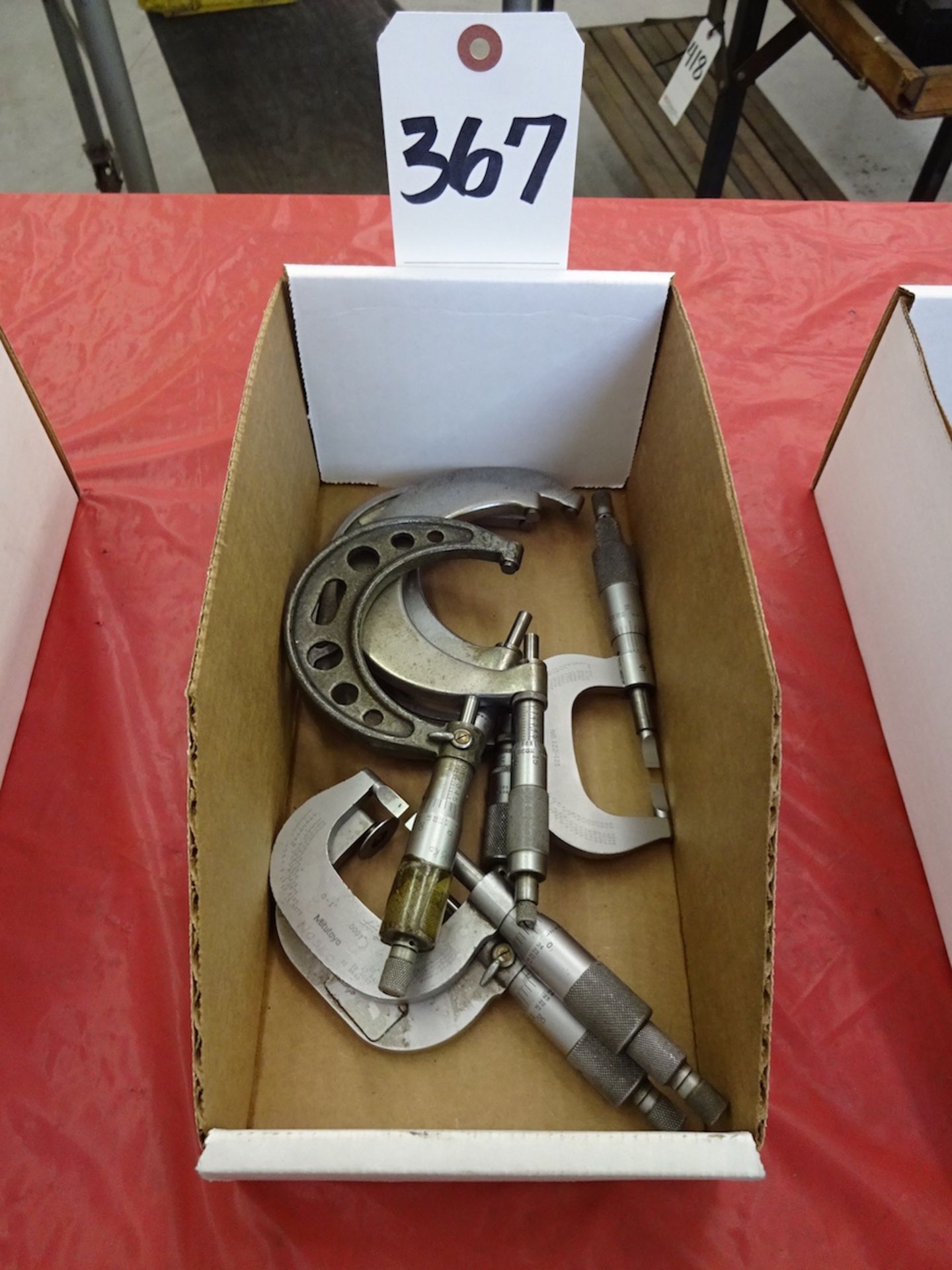 LOT: Assorted Micrometers