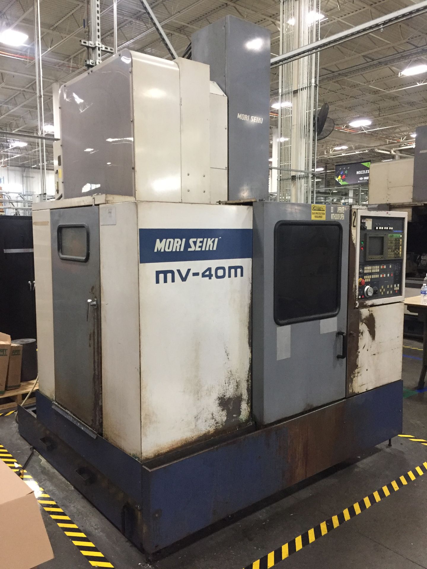 MORI SEIKI MV/40M 5 AXIS VERTICAL MACHINING CENTER S/N 4852, - Image 7 of 19