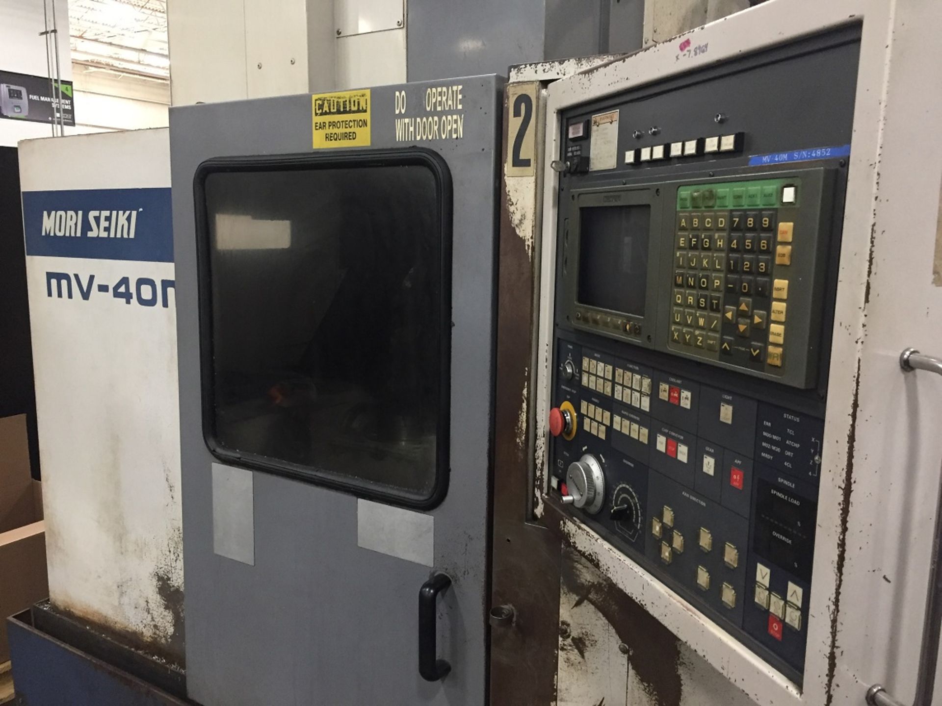 MORI SEIKI MV/40M 5 AXIS VERTICAL MACHINING CENTER S/N 4852, - Image 2 of 19