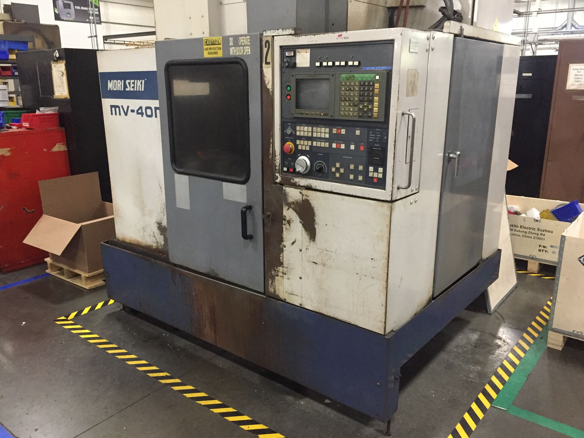 MORI SEIKI MV/40M 5 AXIS VERTICAL MACHINING CENTER S/N 4852, - Image 3 of 19