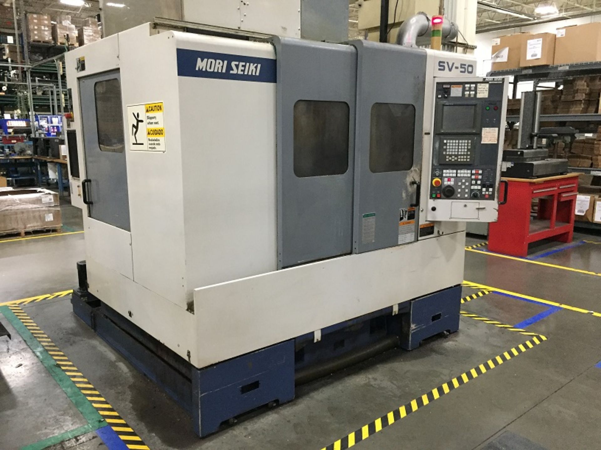 MORI SEIKI SV-50/40 5 AXIS VERTICAL MACHINING CENTER (1998)