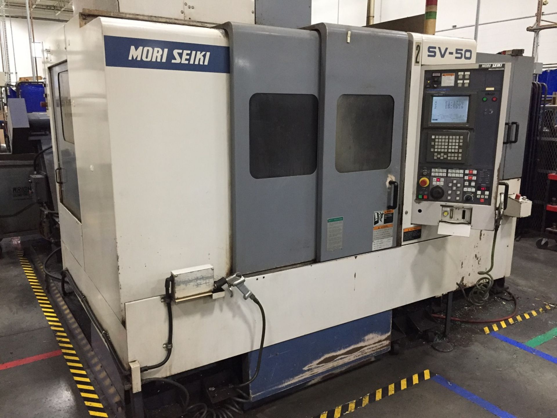 MORI SEIKI SV-50/40 VERTICAL MACHINING CENTER (1998)