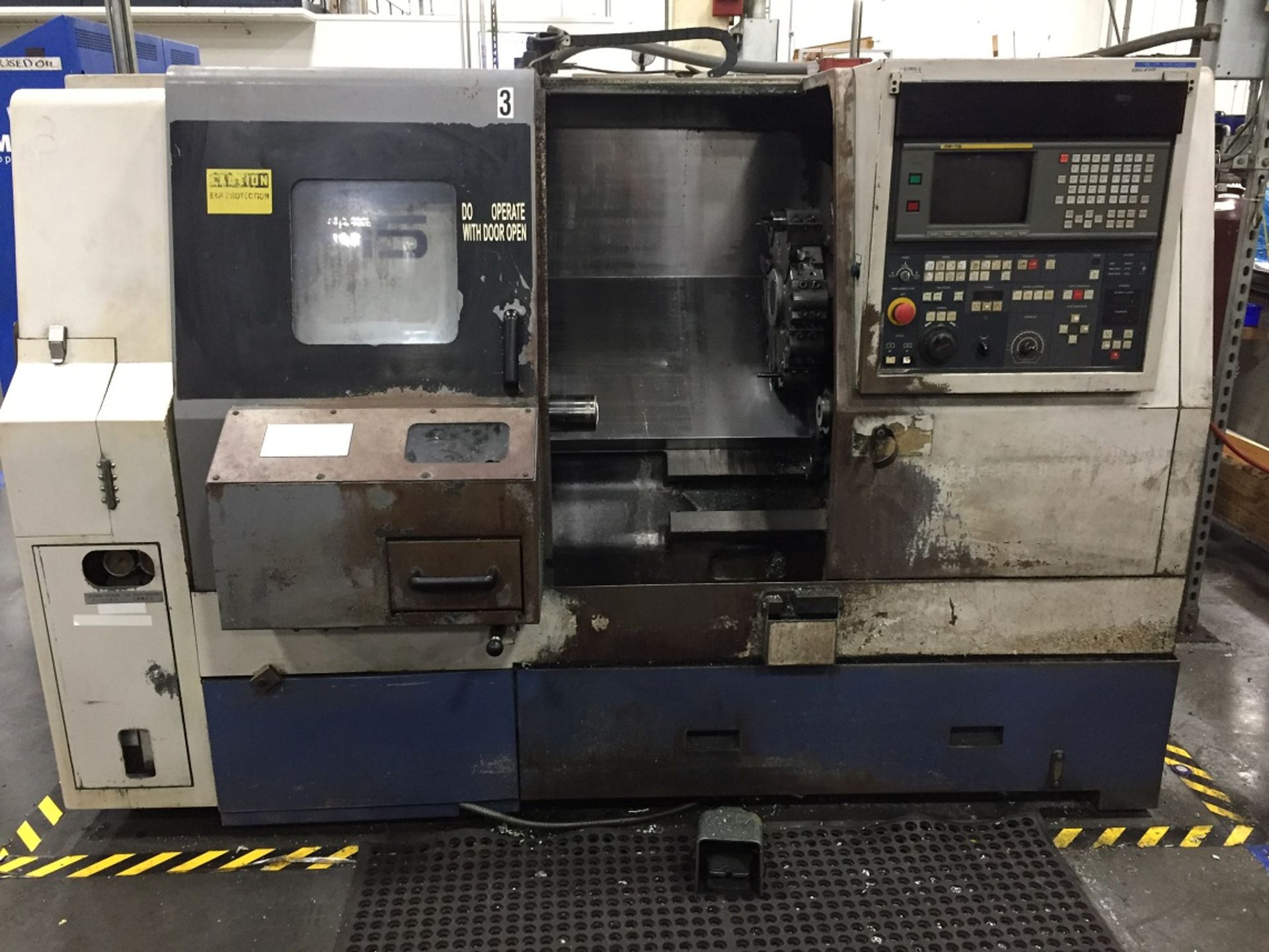 MORI SEIKI SL-15 2 AXIS SLANT BED CNC LATHE, S/N 1692, - Image 4 of 14