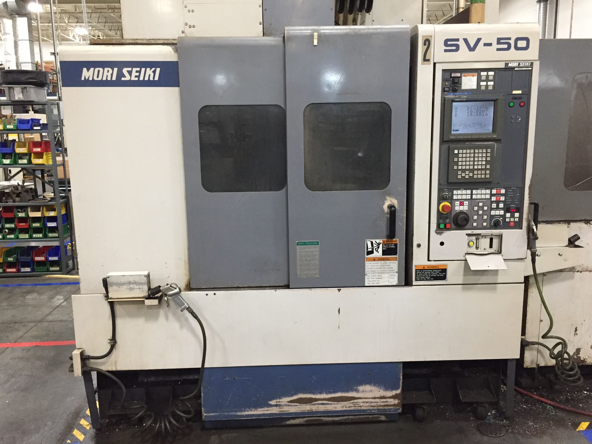 MORI SEIKI SV-50/40 VERTICAL MACHINING CENTER (1998) - Image 2 of 18