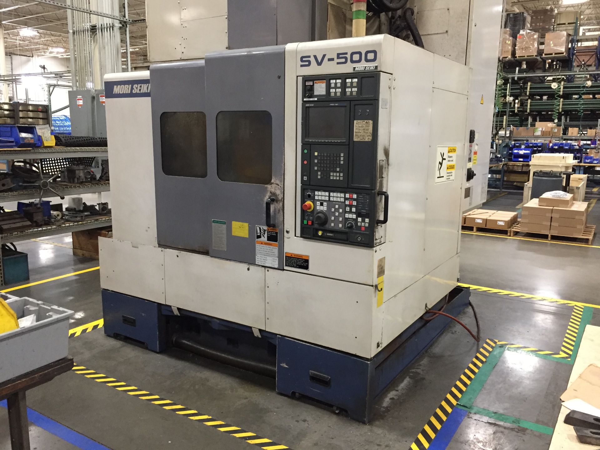 MORI SEIKI SV-500/40 5 AXIS VERTICAL MACHINING CENTER (1998) - Image 5 of 21