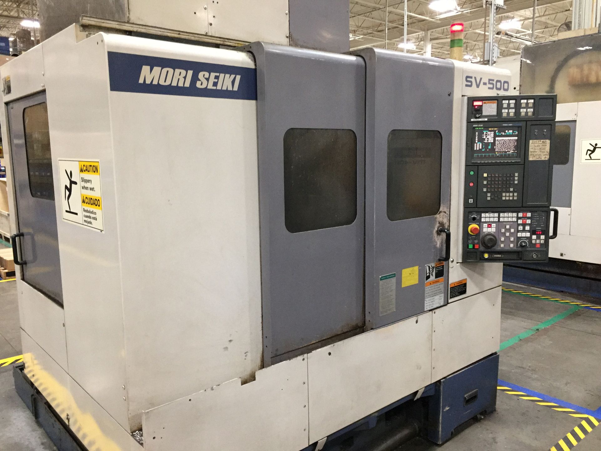 MORI SEIKI SV-500/40 5 AXIS VERTICAL MACHINING CENTER (1998) - Image 3 of 21