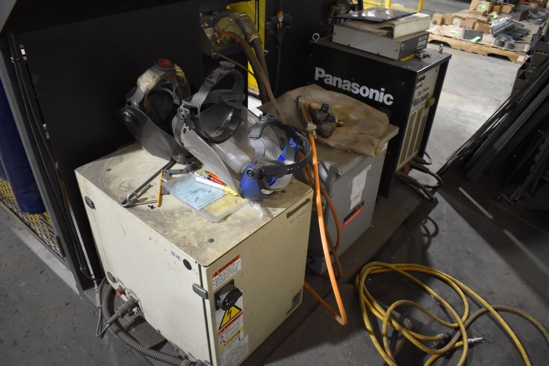 Panasonic Model PA55 Performarc 2-Station Robotic Welder, S/N J0936 (2008), Panasonic Model YA-1R - Image 7 of 10