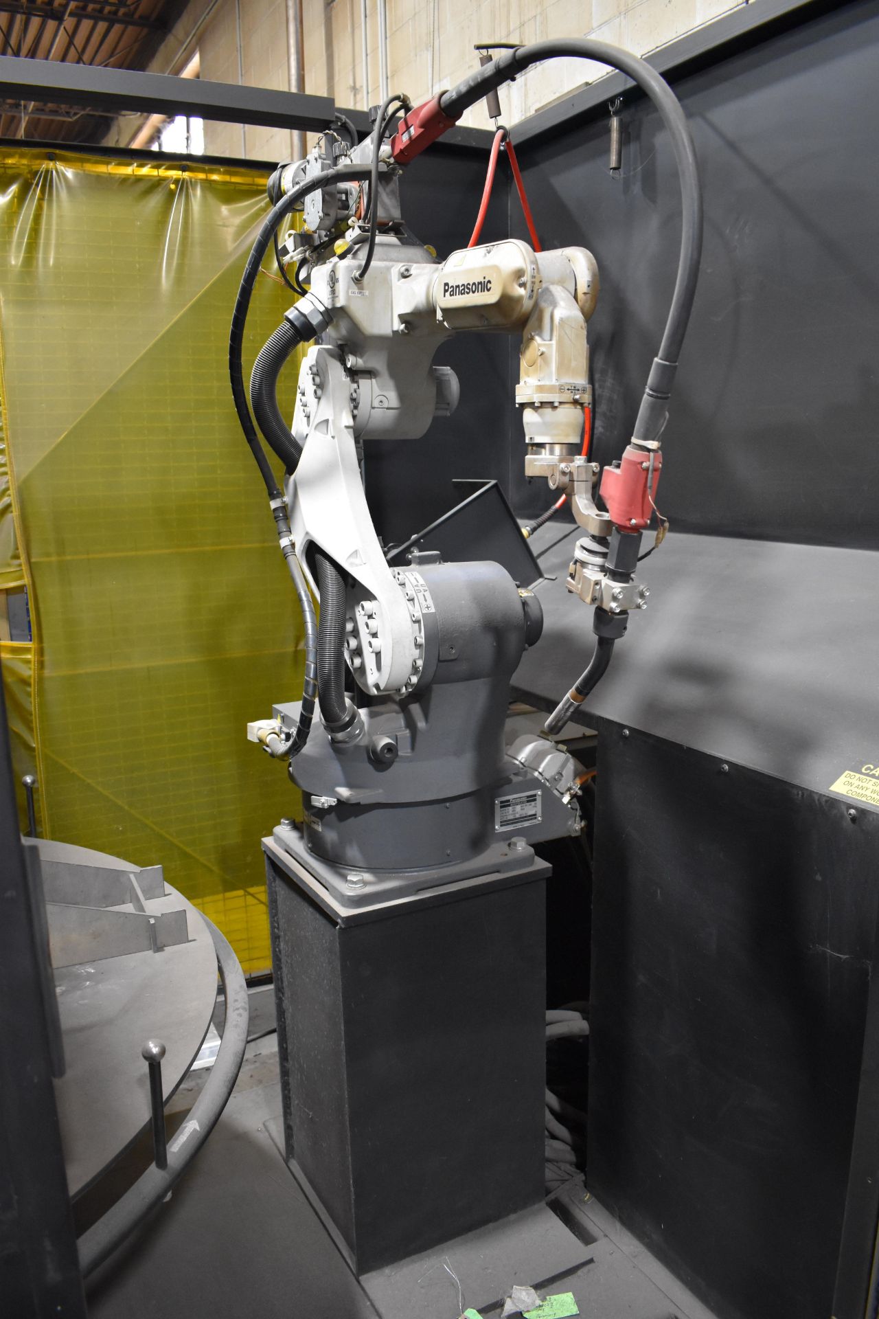 Panasonic Model PA55 Performarc 2-Station Robotic Welder, S/N J0936 (2008), Panasonic Model YA-1R - Image 5 of 10