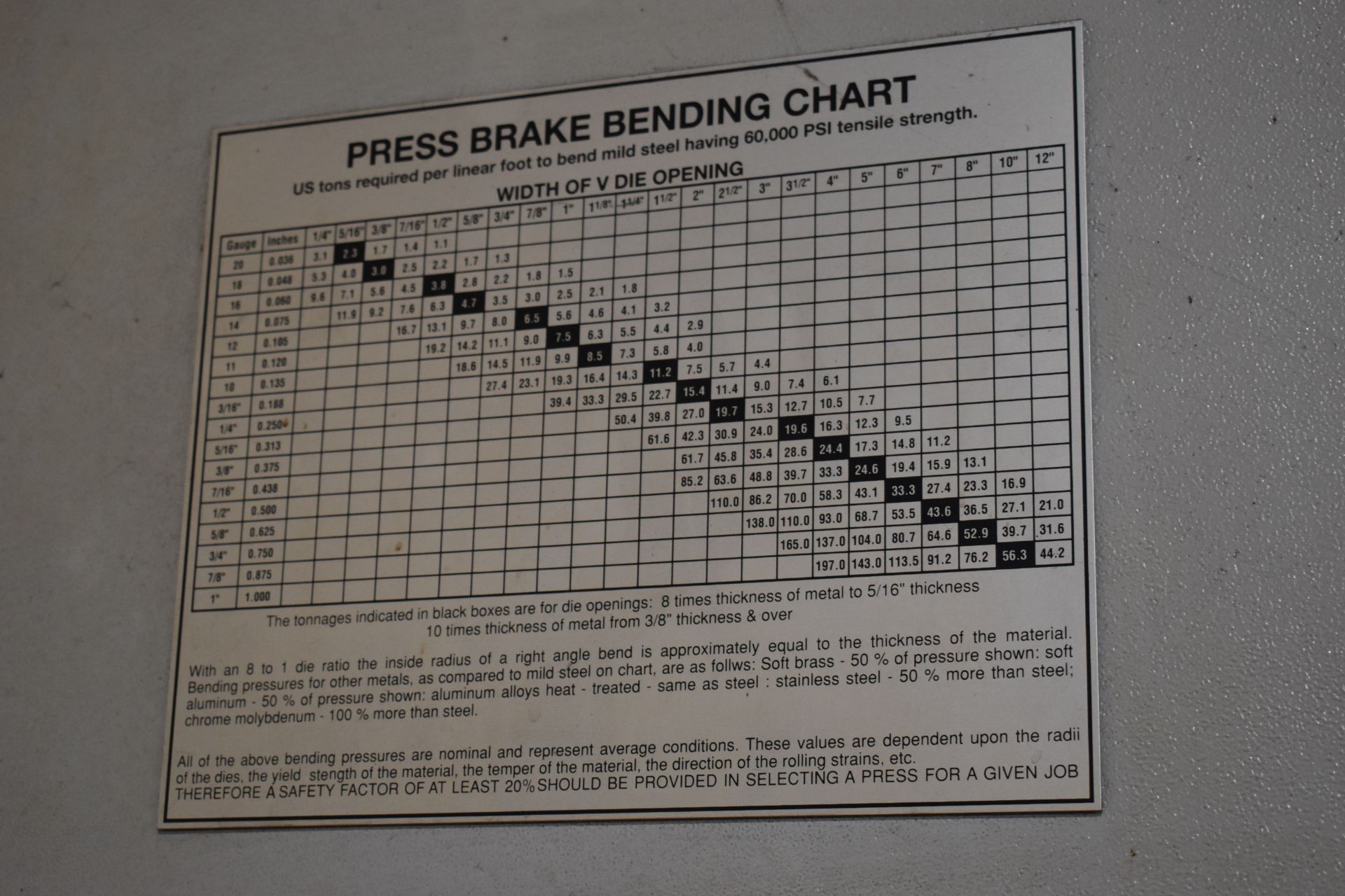 Baykal Fab-Line 82 in. x 60 Ton Type APHS2104X60 Compact CNC Hydraulic Press Brake, S/N 11513 ( - Image 9 of 10