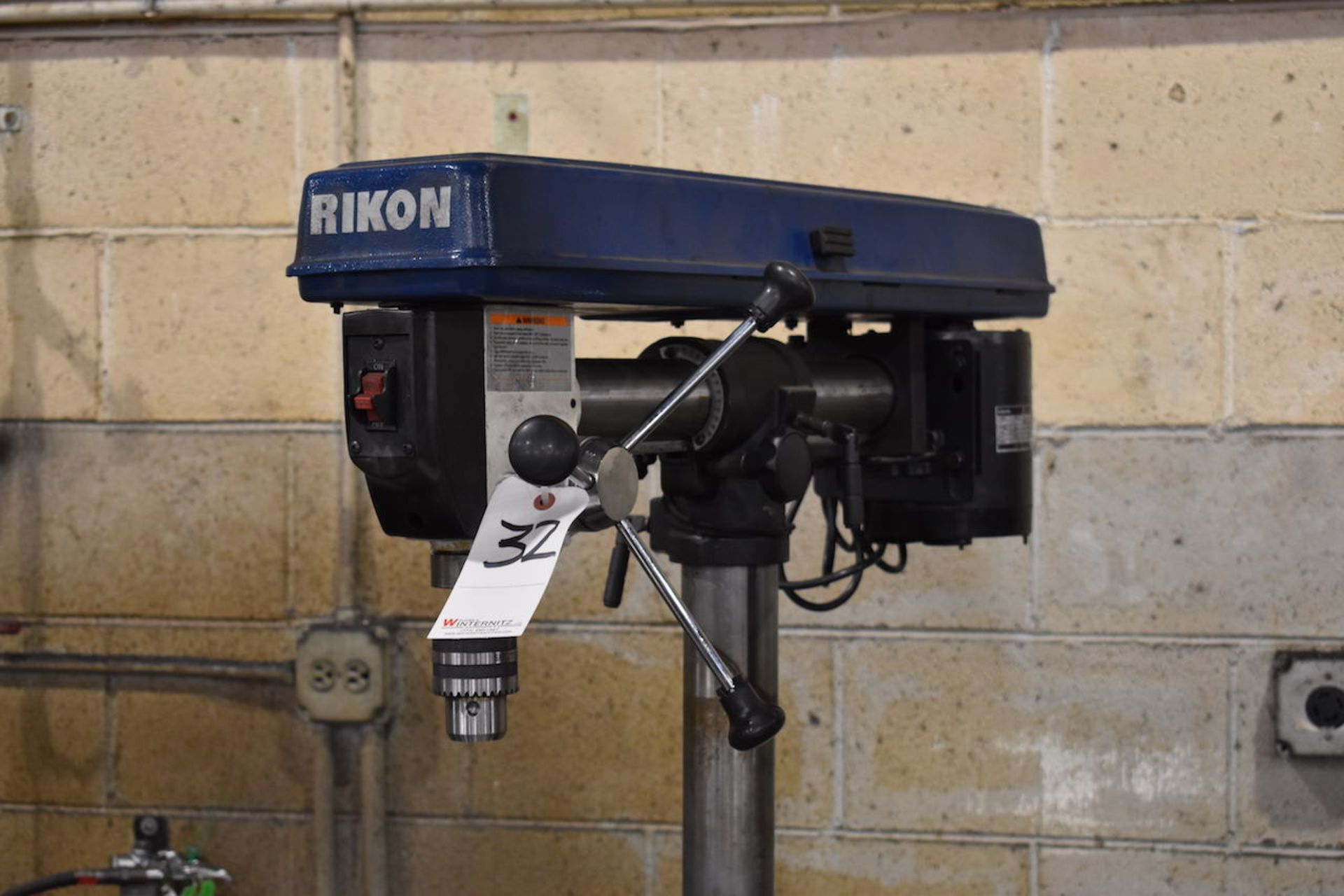 Rikon 34 in. Model 30-251 Floor Radial Drill Press, S/N 140324T1016, 1/3 HP, 120 Volt, 5-Speed ( - Image 2 of 4