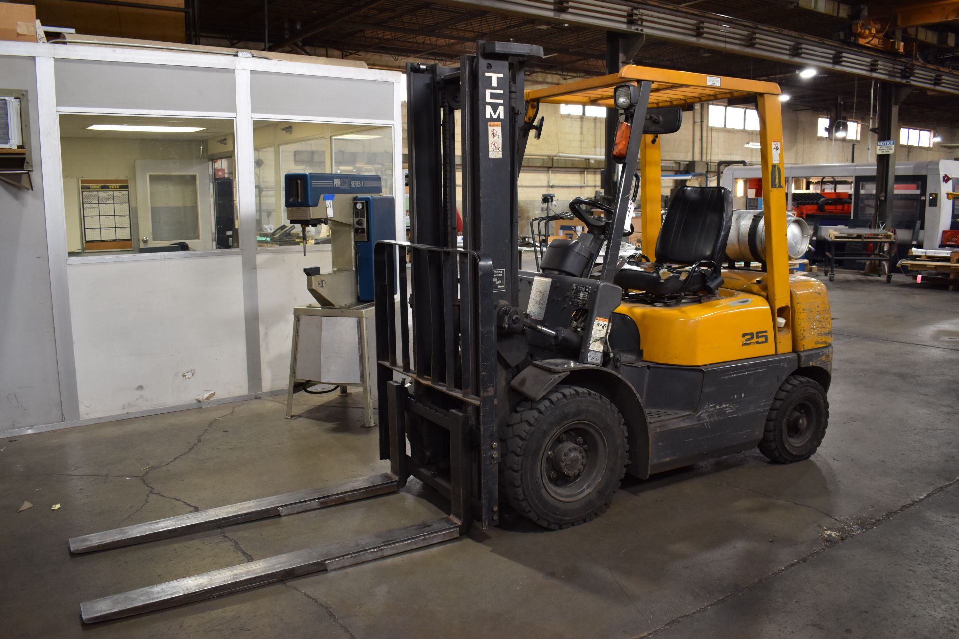 TCM 5000 lb. Model FG25N5T LP Forklift Truck, S/N A31757815, 2-Stage Mast, 60 in. Forks with