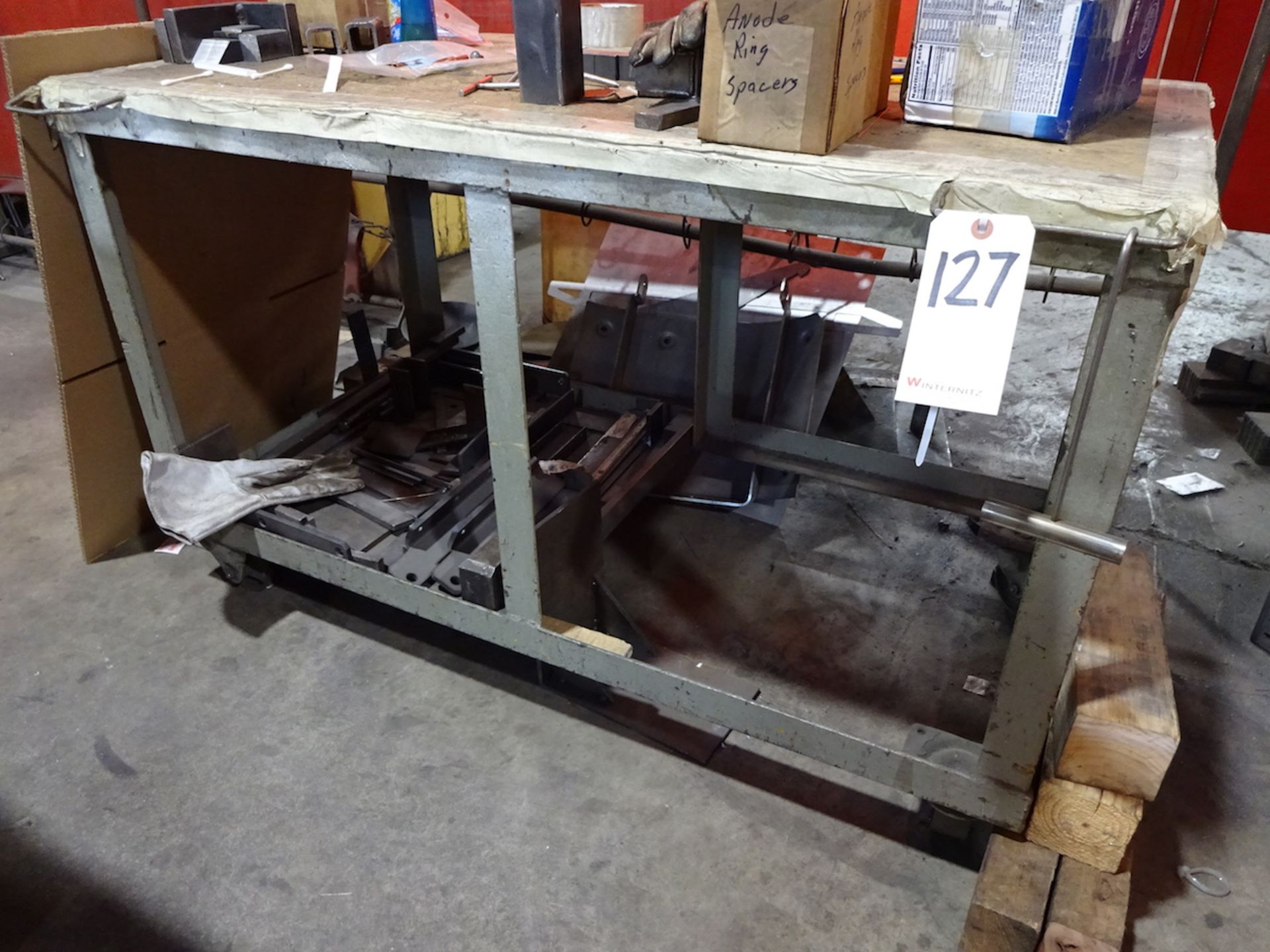 Steel Shop Cart