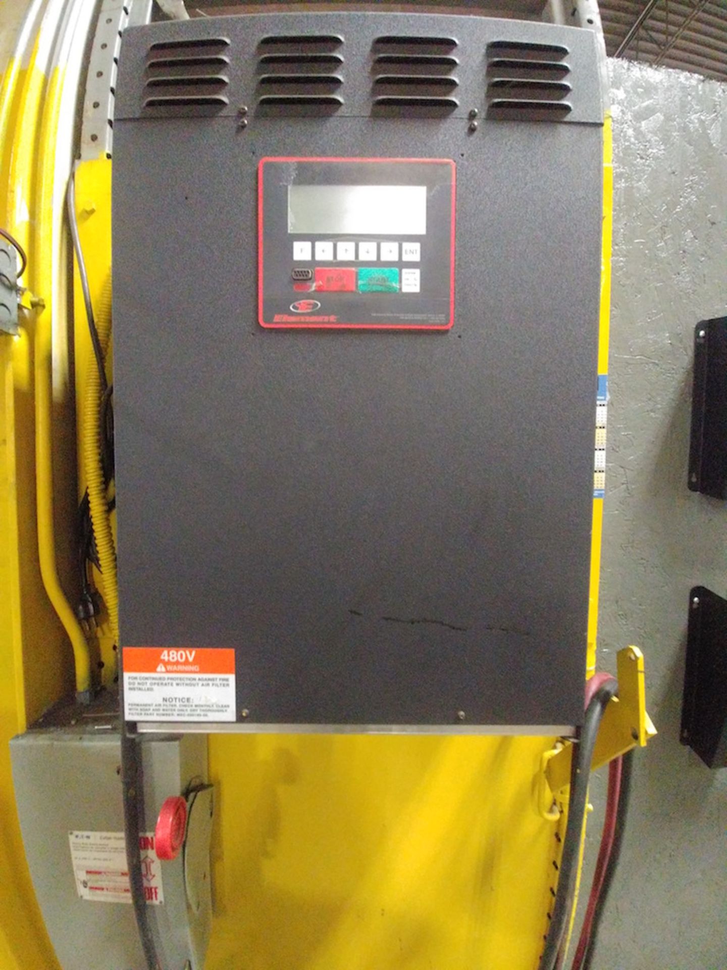 CROWN 3500LB. CAP. MODEL 35RRTH ELECTRIC NARROW AISLE STACKER: S/N W-33059 (LOCATION - LOMBARD, IL) - Image 3 of 4