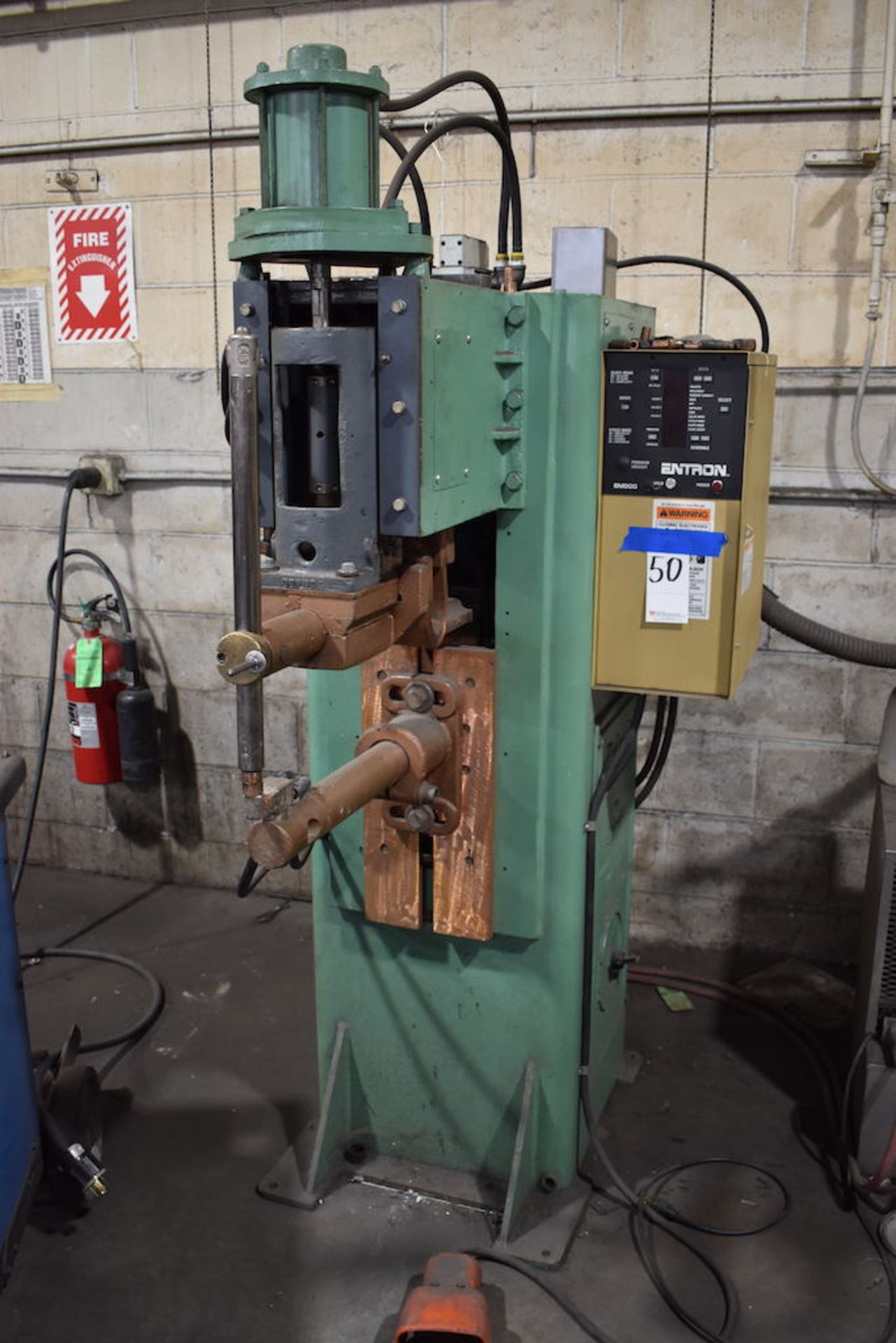 Stamco/Federal 50 KVA Model PA-1-18 Spot Welder, S/N 0312116 (rebuilt 2012), 220 Volt, Entron - Image 3 of 5