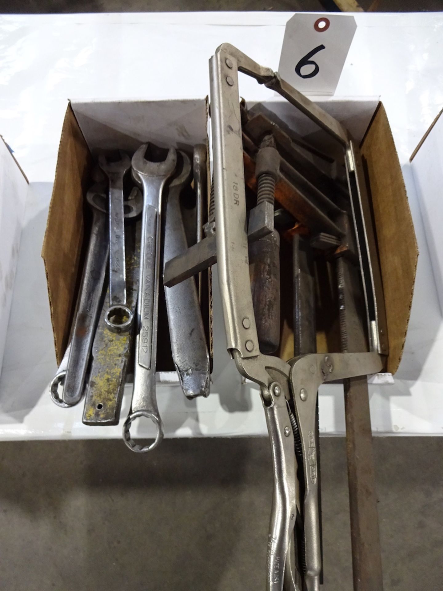 LOT: Assorted Clamps & Wrenches