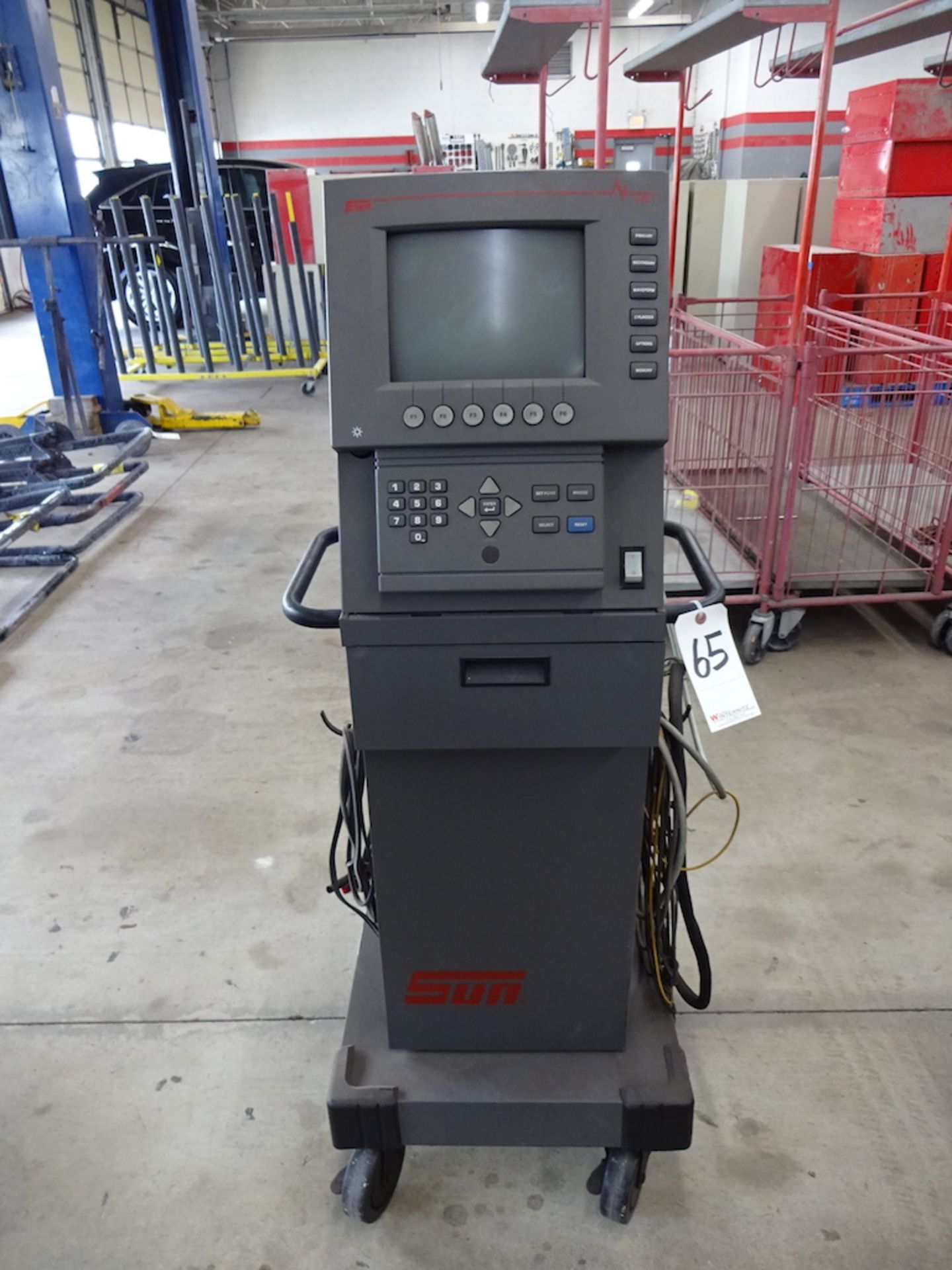 SUN SST 1500 MODEL EE0S104 ENGINE ANALYZER: S/N 9942A3160 - Image 2 of 2