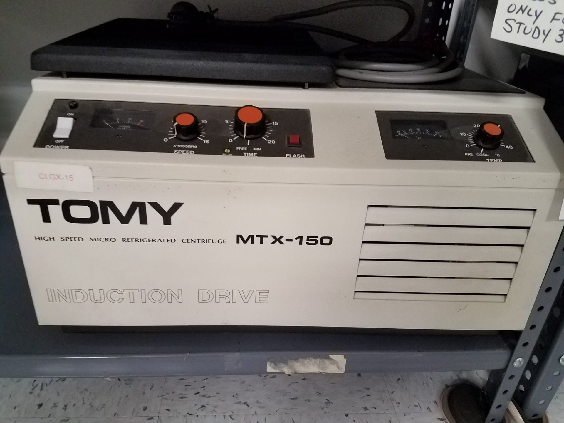 1 TOMY HIGH SPEED MICRO REFRIGERATED CENTRIFUGE MTA150